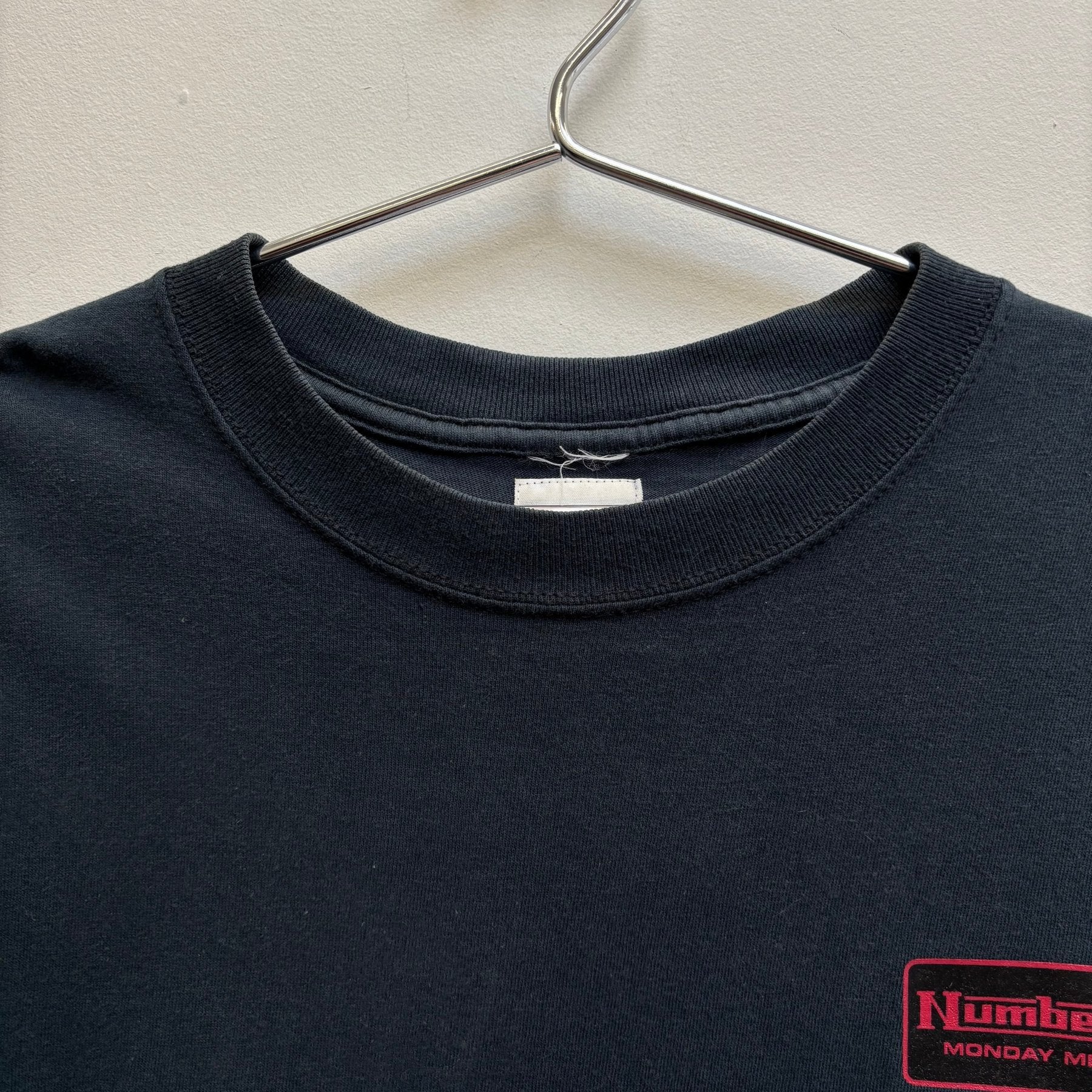 FW00 Number (N)ine ‘Monday Mechanic’ Graphic T-Shirt - Image 3