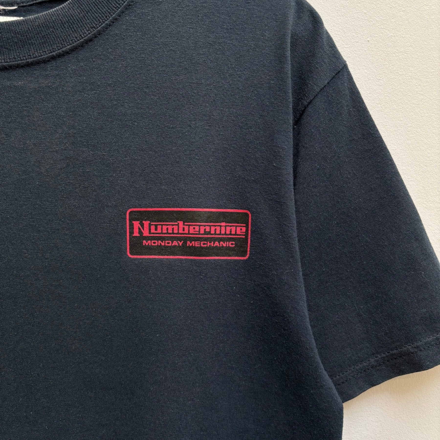FW00 Number (N)ine ‘Monday Mechanic’ Graphic T-Shirt - Image 4