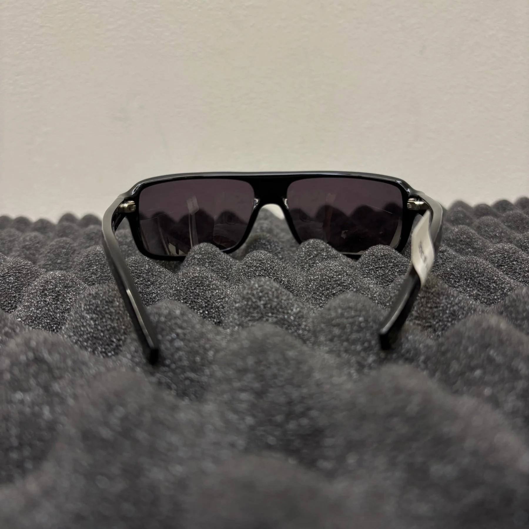 FW03 Dior Homme By Hedi Slimane Black Tie Sunglasses - Image 5