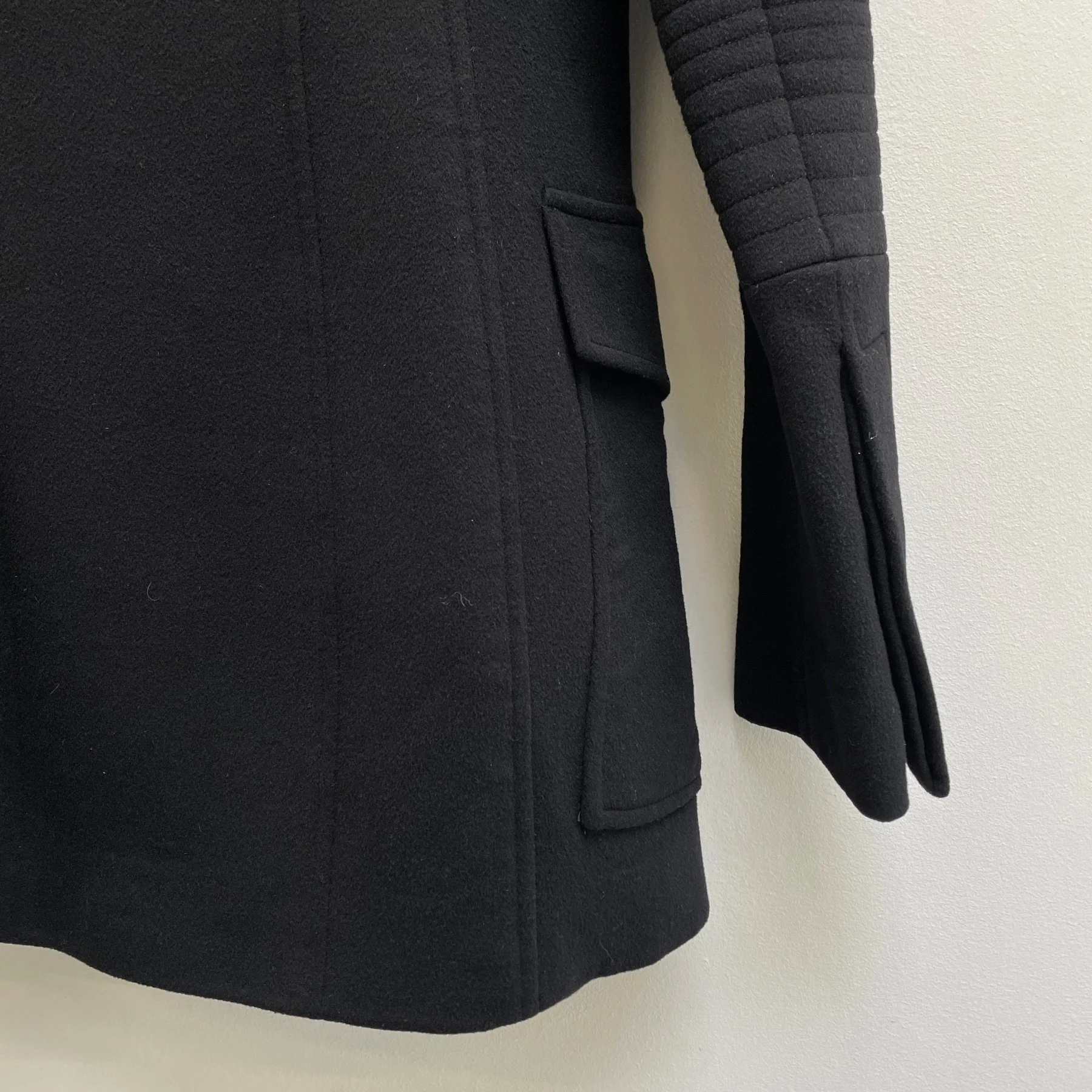 FW03 Gucci by Tom Ford Long Wool Coat - Image 8