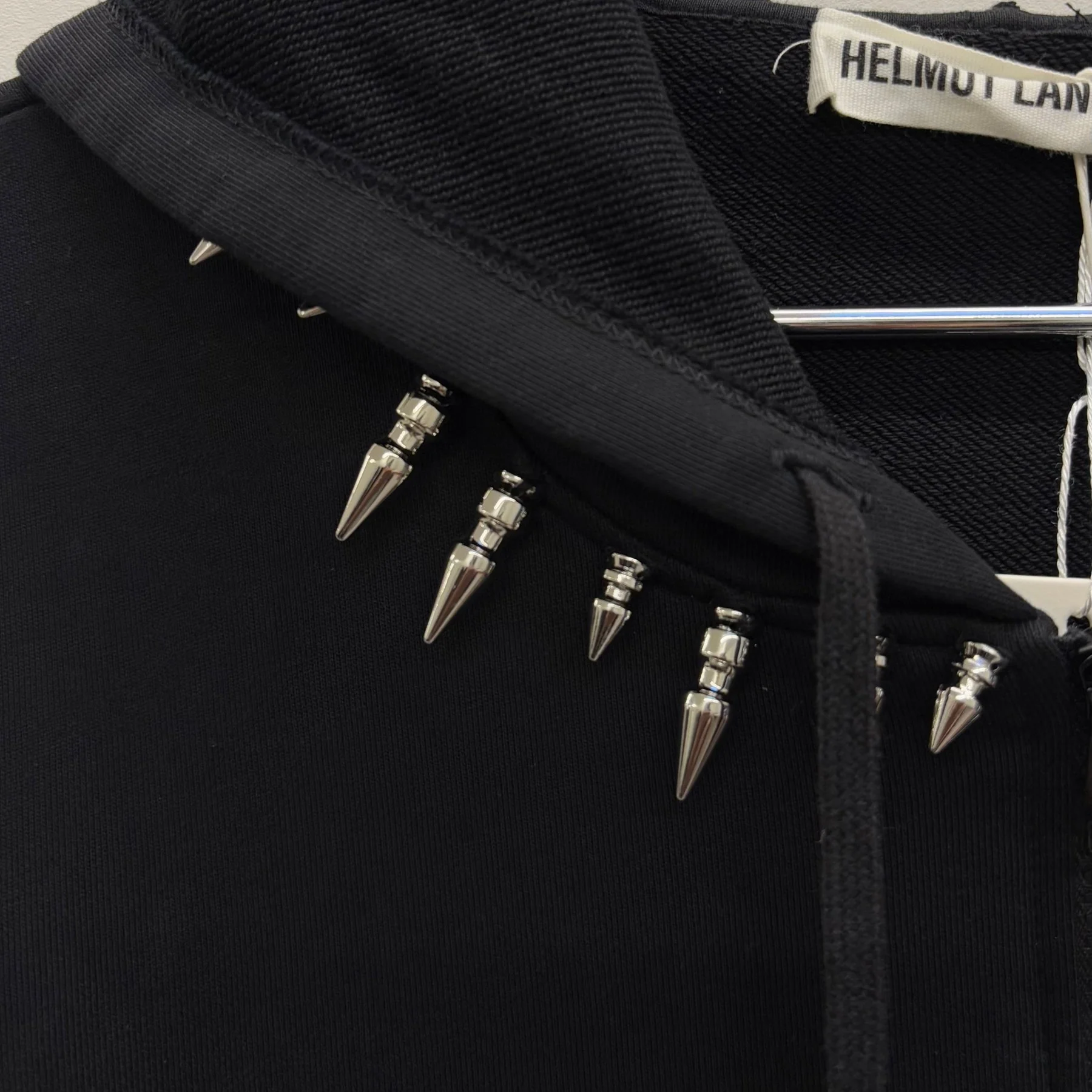 FW03 Helmut Lang Re-Edition Spike Hoodie (Men’s Sizing) - Image 4