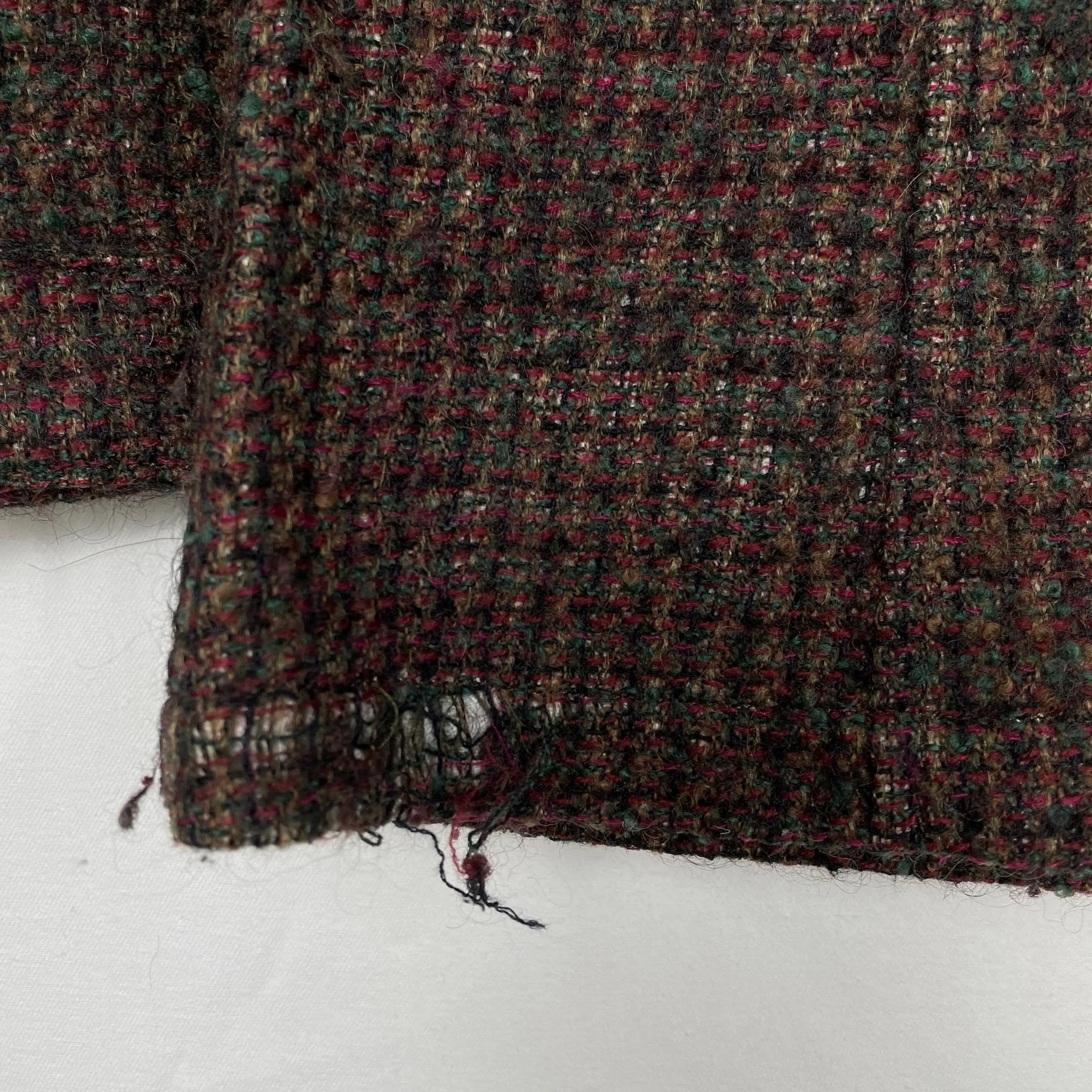 FW05 Junya Watanabe Tweed Windbreaker Jacket - Image 8