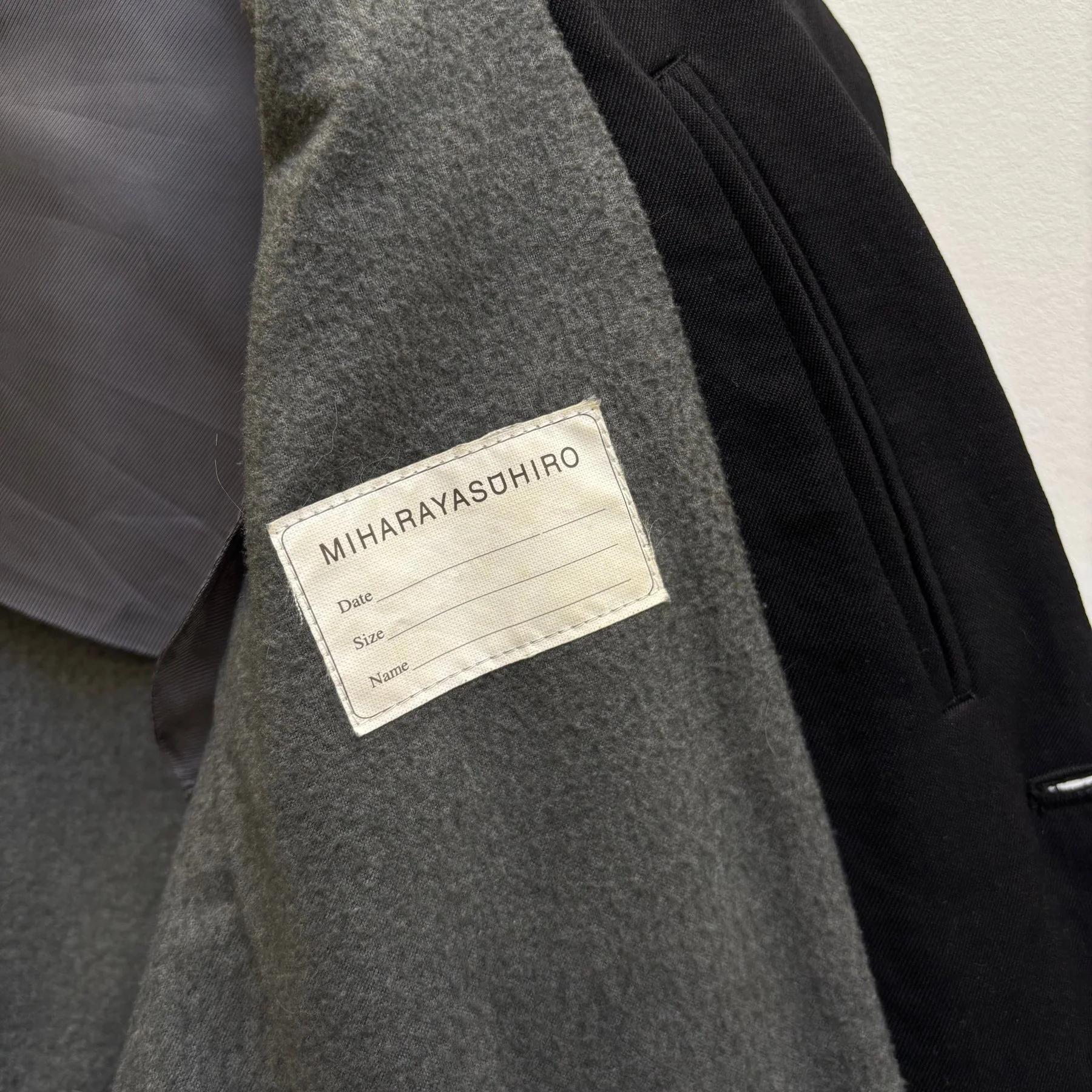 FW05 Mihara Yasuhiro Layered Multi Pocket Blazer - Image 10