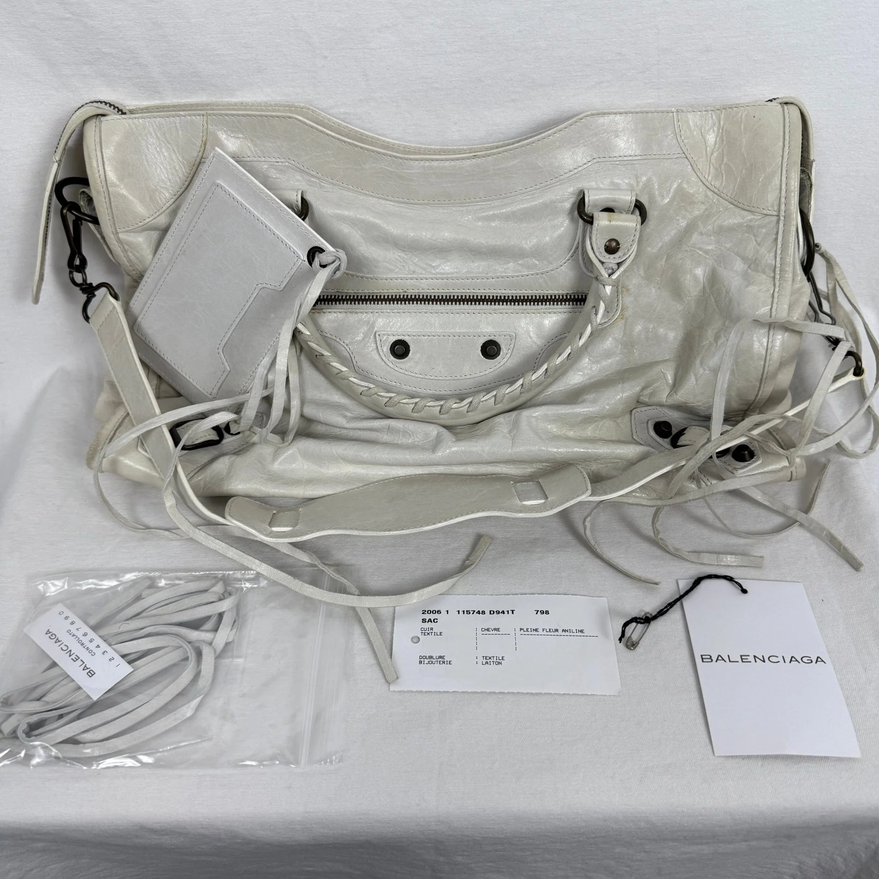SS06 Balenciaga City Bag By Nicolas Gesquiere - Image 12