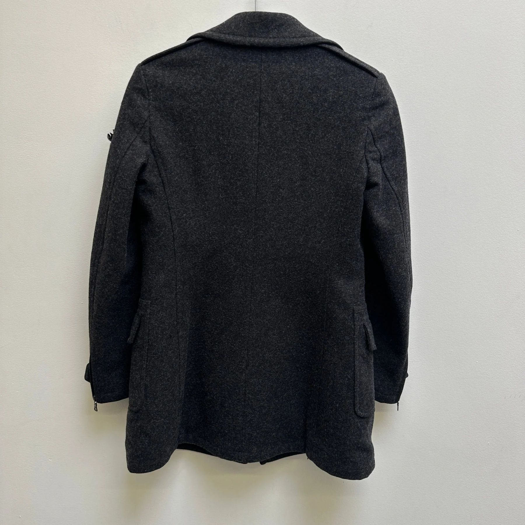 FW06 Prada Ornamented Wool Top Coat - Image 2