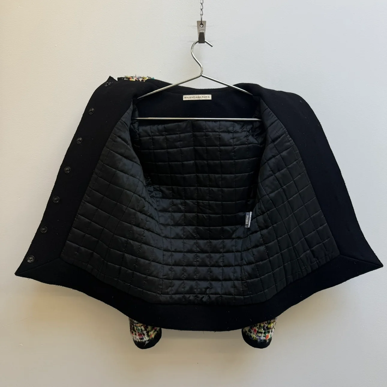 FW07 Balenciaga by Nicolas Ghesquiere Heavy Tweed Jacket - Image 12