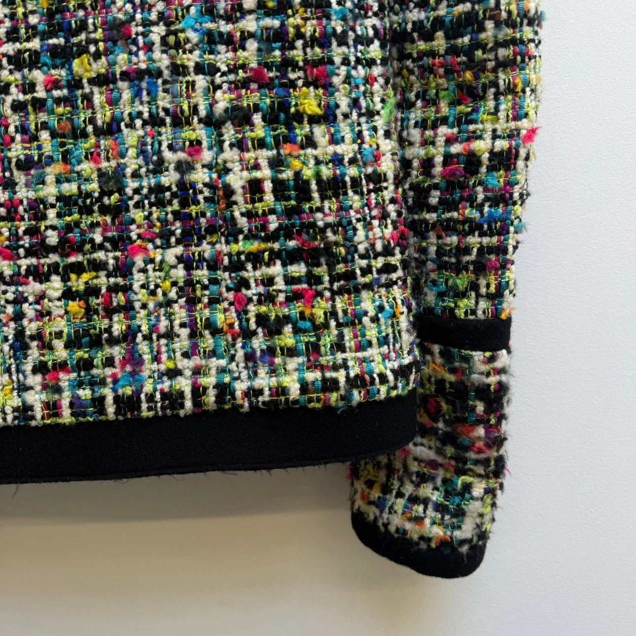 FW07 Balenciaga by Nicolas Ghesquiere Heavy Tweed Jacket - Image 8