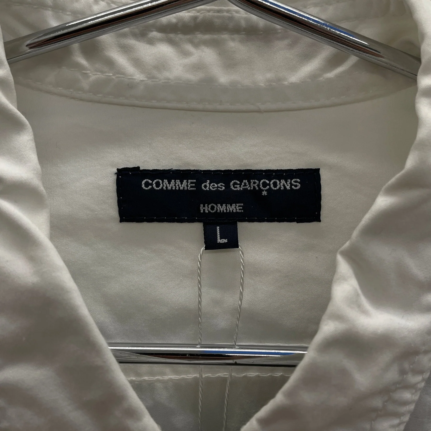 FW07 Comme Des Garçons Homme Panelled Dress Shirt - Image 8