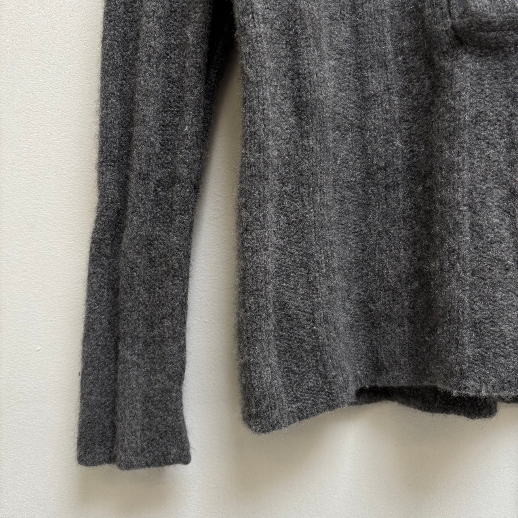 FW07 Dolce & Gabbana High Neck Knit Cashmere Sweater - Image 7