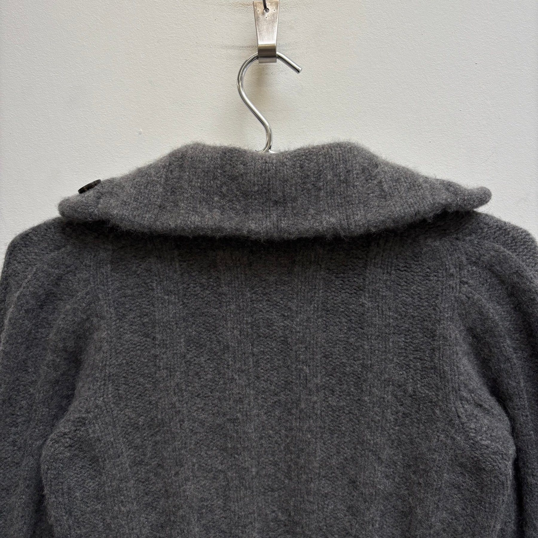 FW07 Dolce & Gabbana High Neck Knit Cashmere Sweater - Image 8