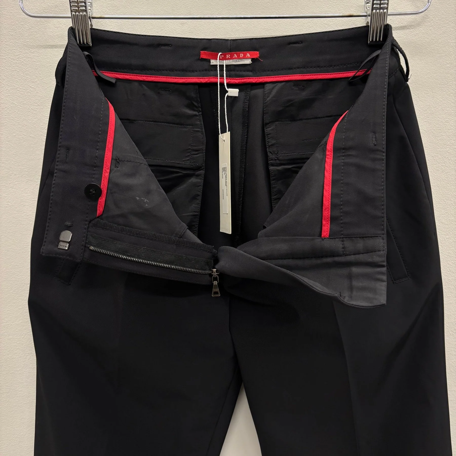 FW07 Prada Sport Nylon Blend Trousers - Image 11