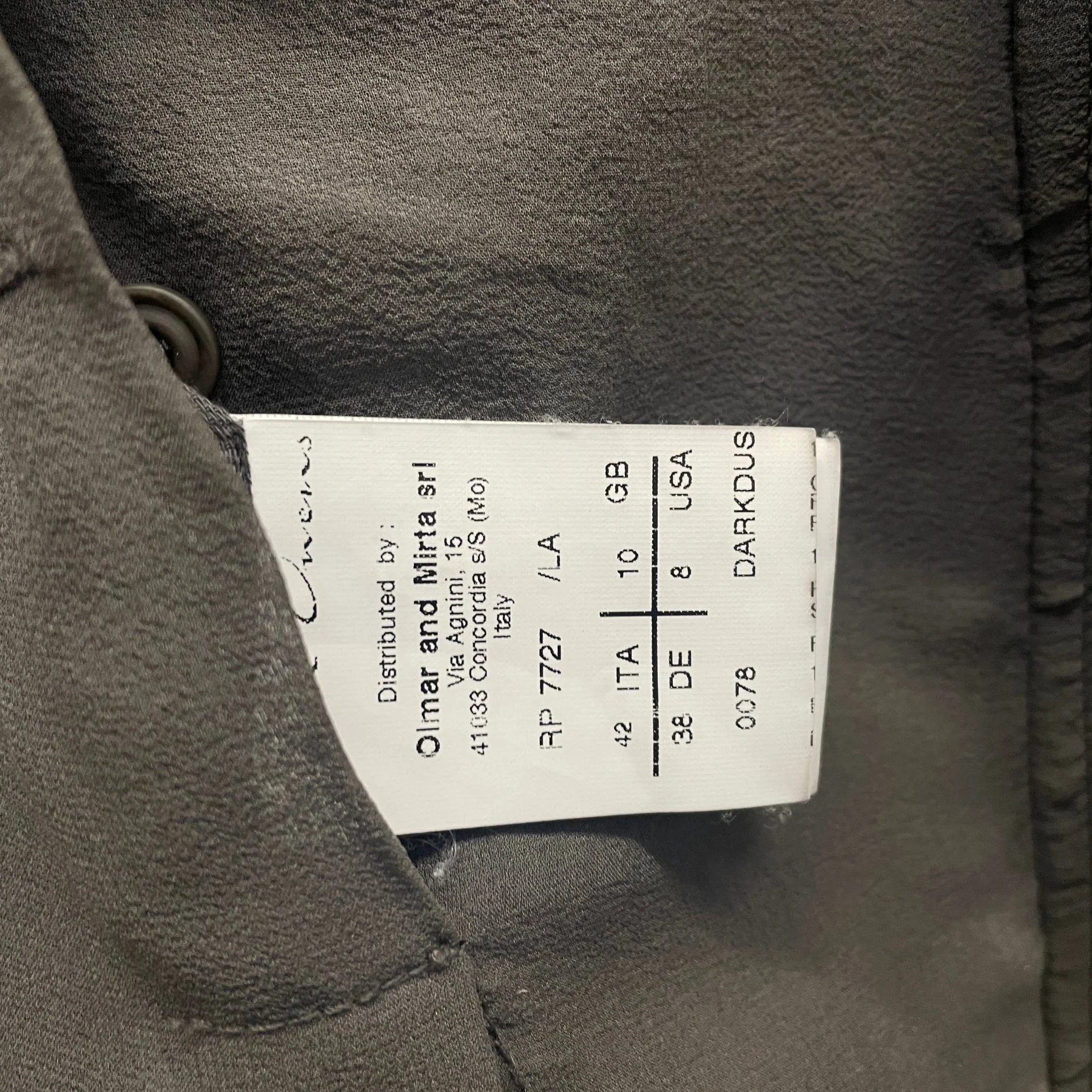 FW07 Rick Owens “EXPLODER” Leather Jacket - Image 10