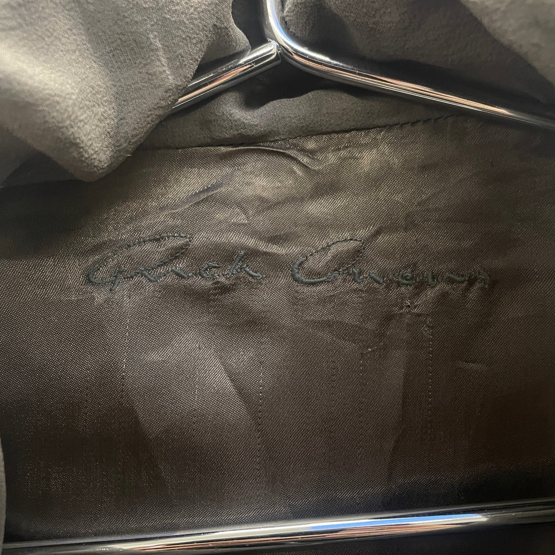 FW07 Rick Owens “EXPLODER” Leather Jacket - Image 11
