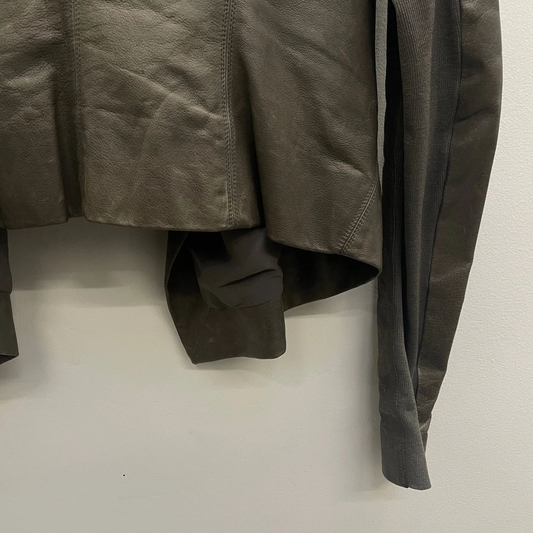 FW07 Rick Owens “EXPLODER” Leather Jacket - Image 8