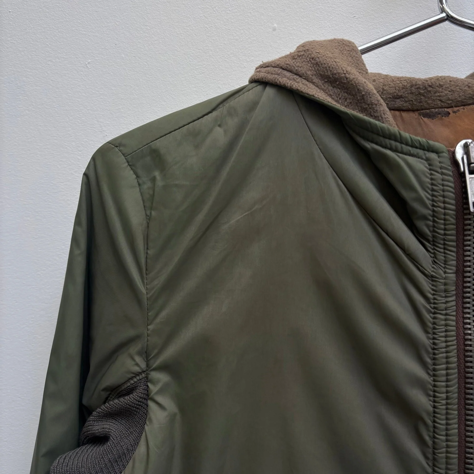 FW07 Rick Owens "Exploder" Nylon Hooded Jacket - Image 4