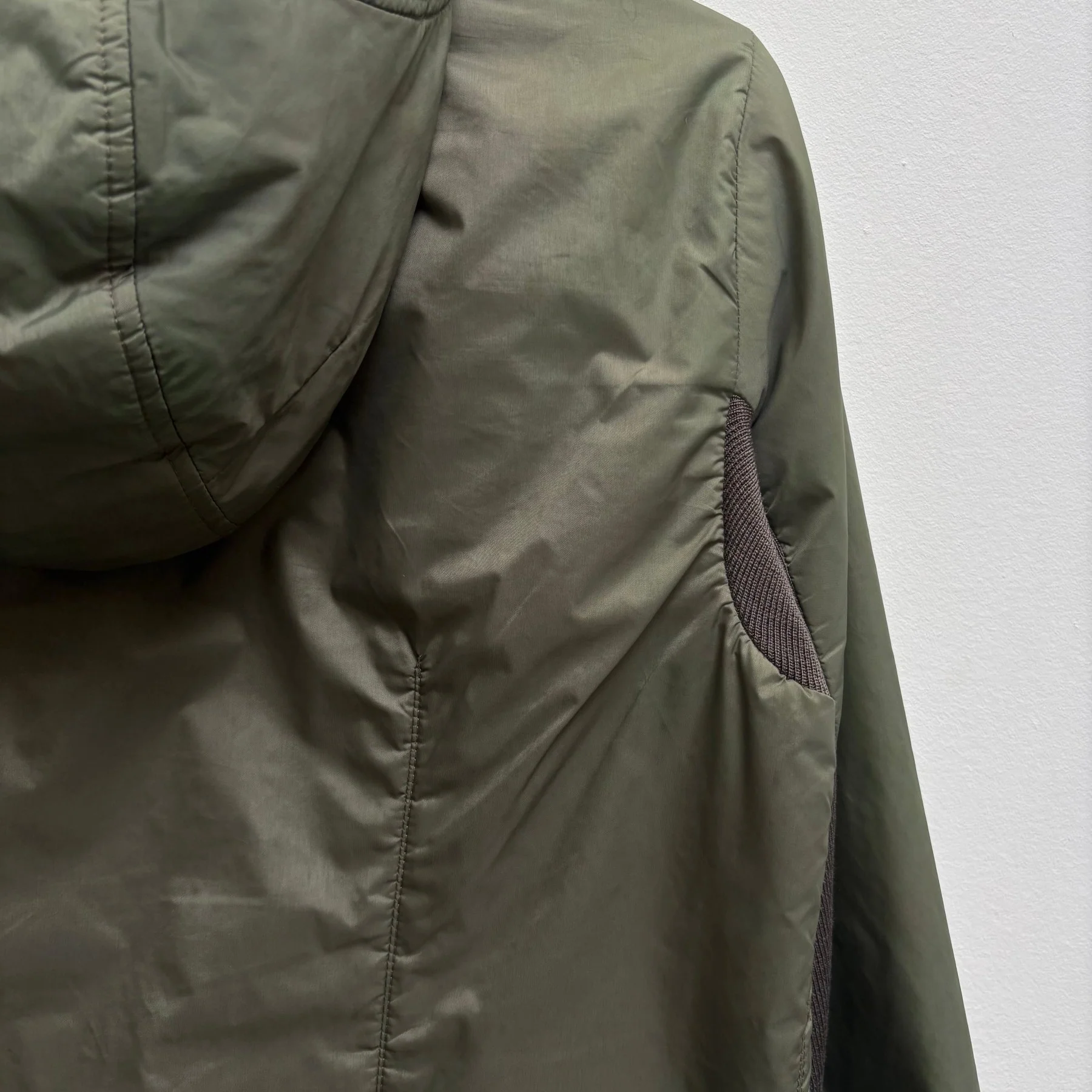 FW07 Rick Owens "Exploder" Nylon Hooded Jacket - Image 8