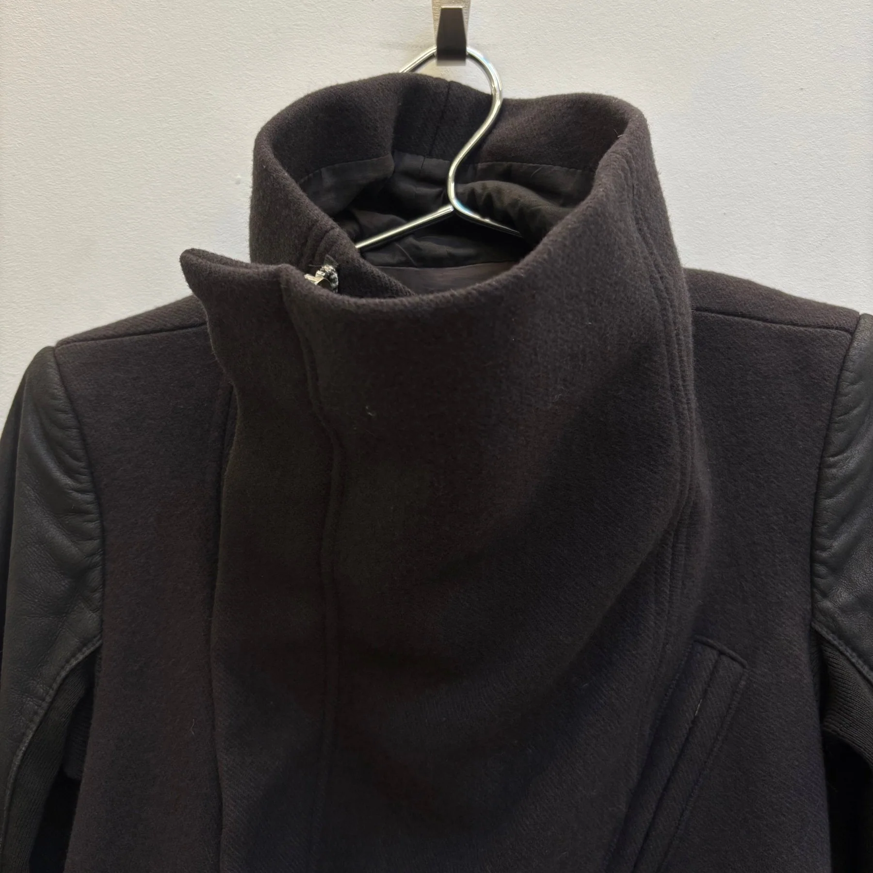 FW07 Rick Owens Funnel Collar Jacket - Image 7