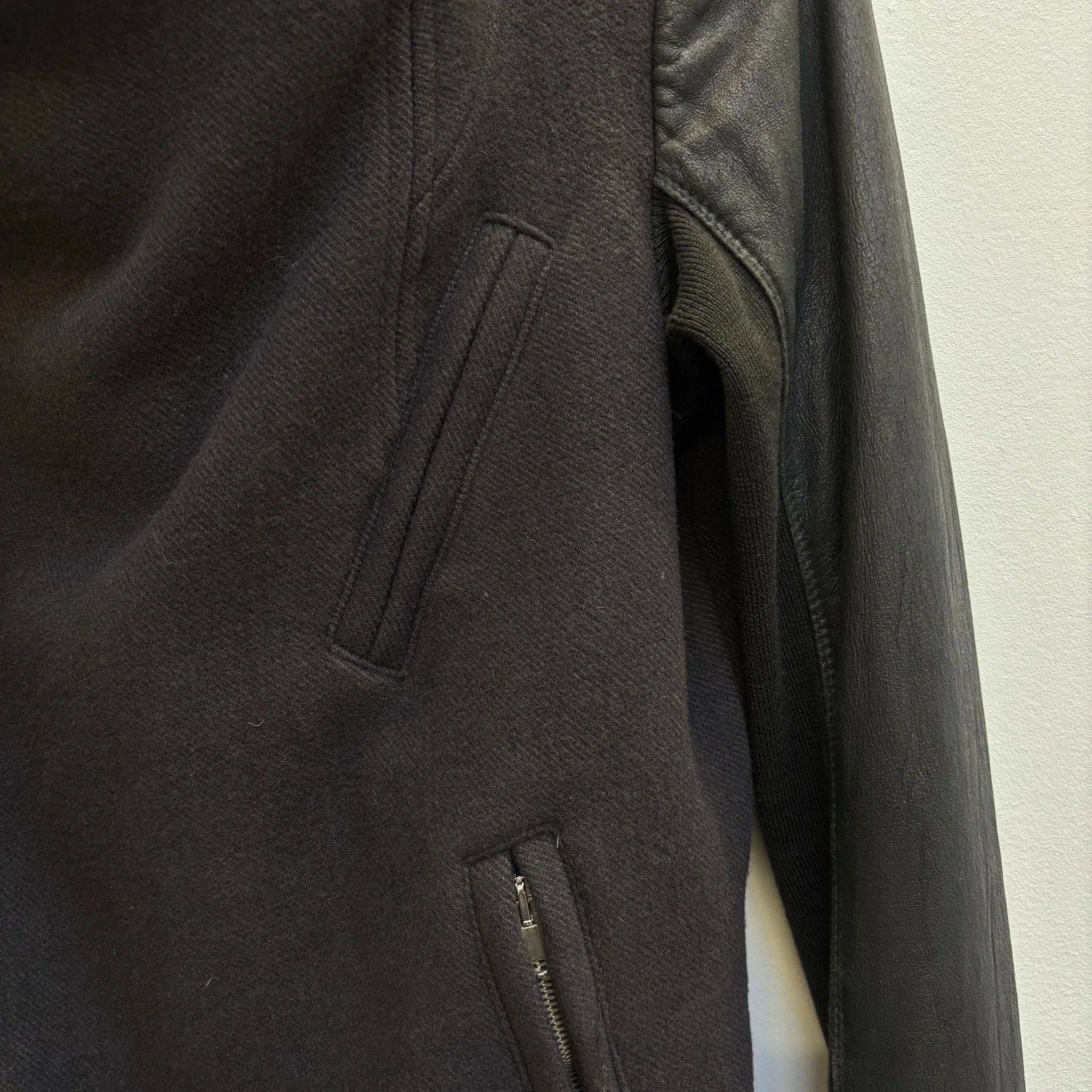 FW07 Rick Owens Funnel Collar Jacket - Image 9