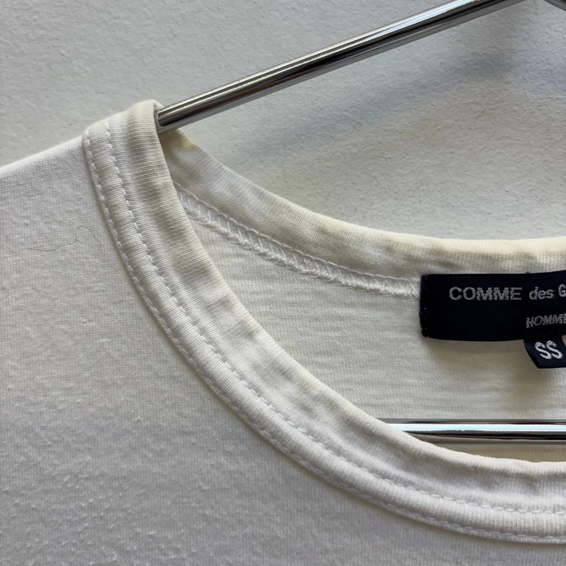 FW08 Comme Des Garçons Homme Athletics Graphic T-Shirt - Image 9