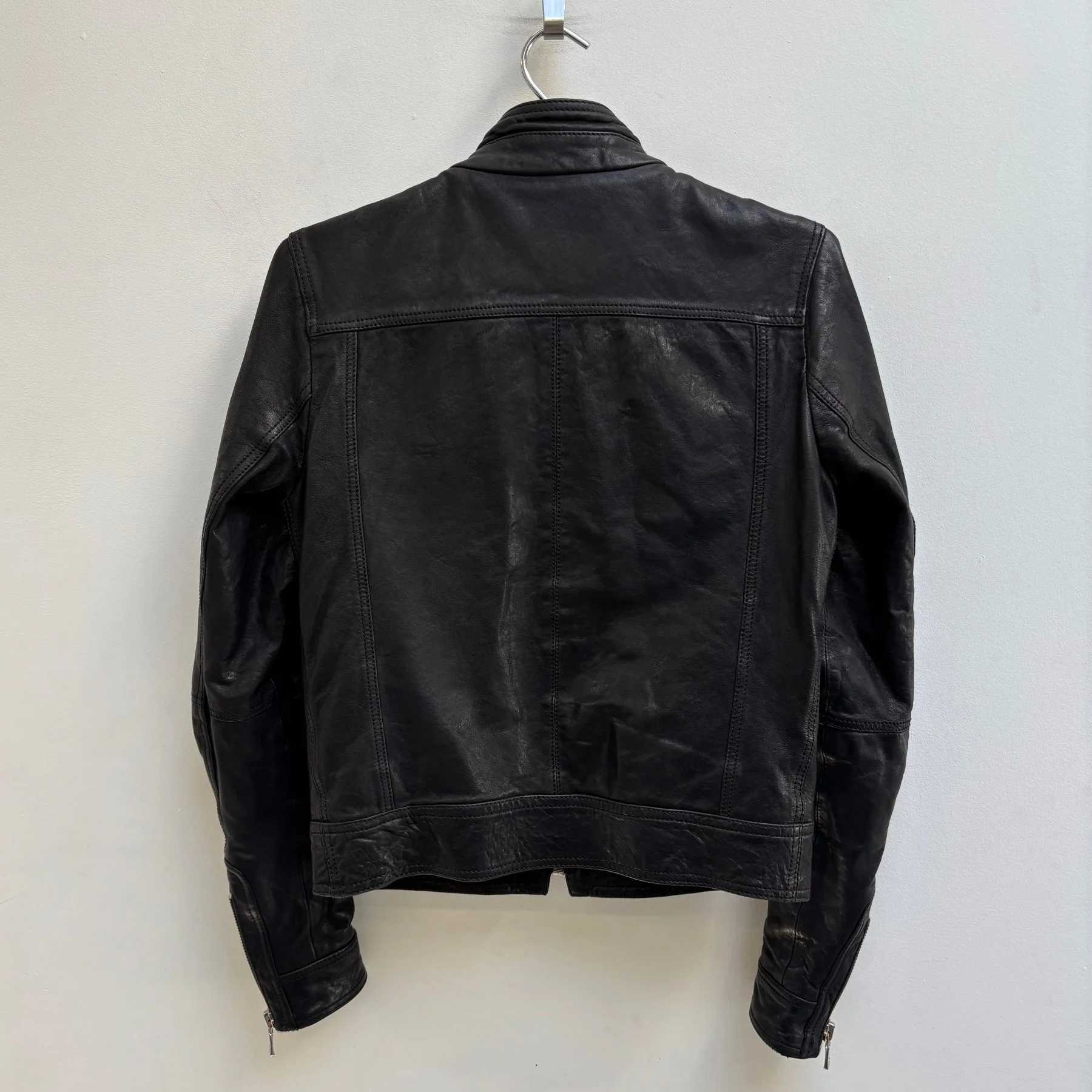 FW08 Dolce & Gabbana Cargo Pocket Leather Jacket - Image 2