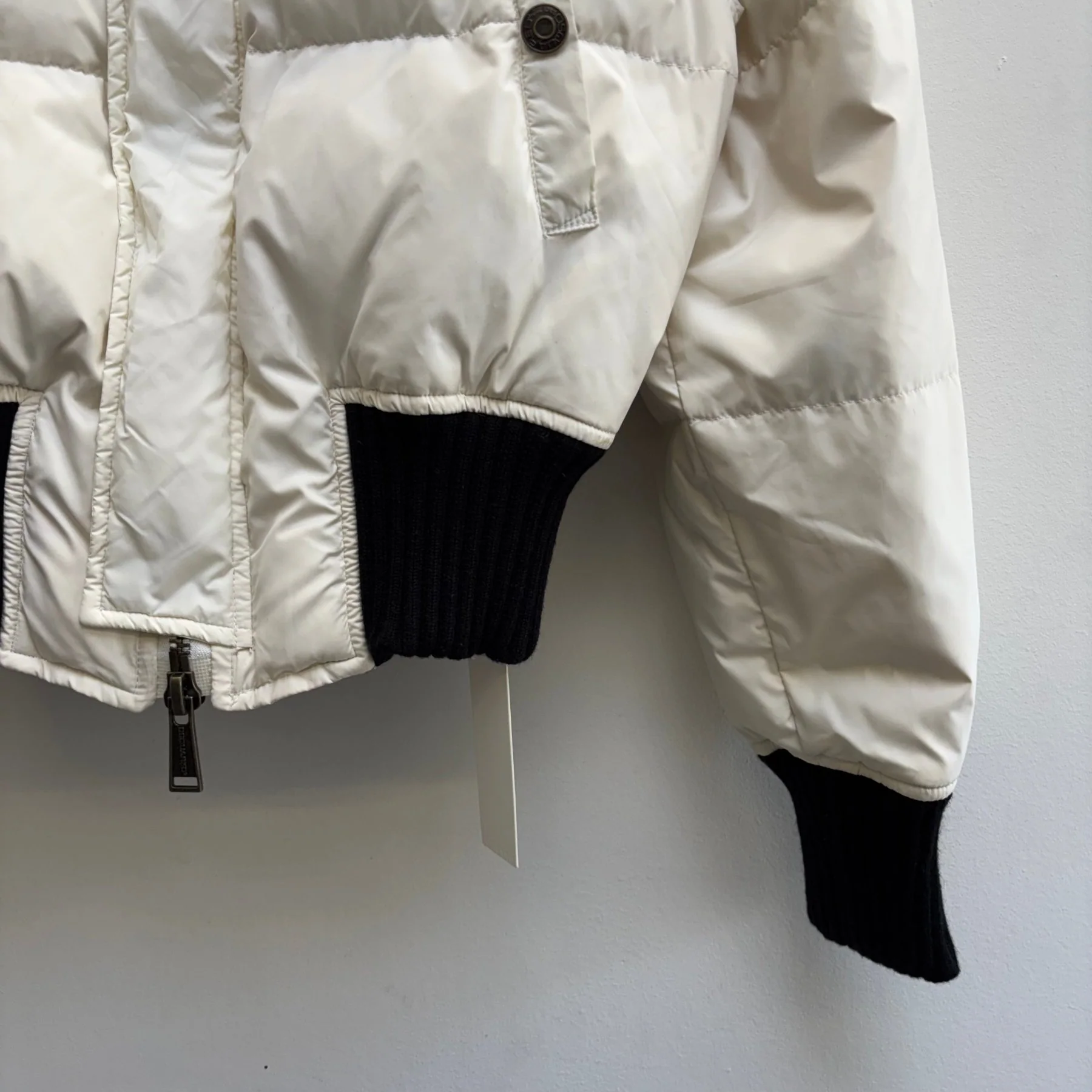 FW08 Dsquared2 Cropped Puffer Jacket - Image 4