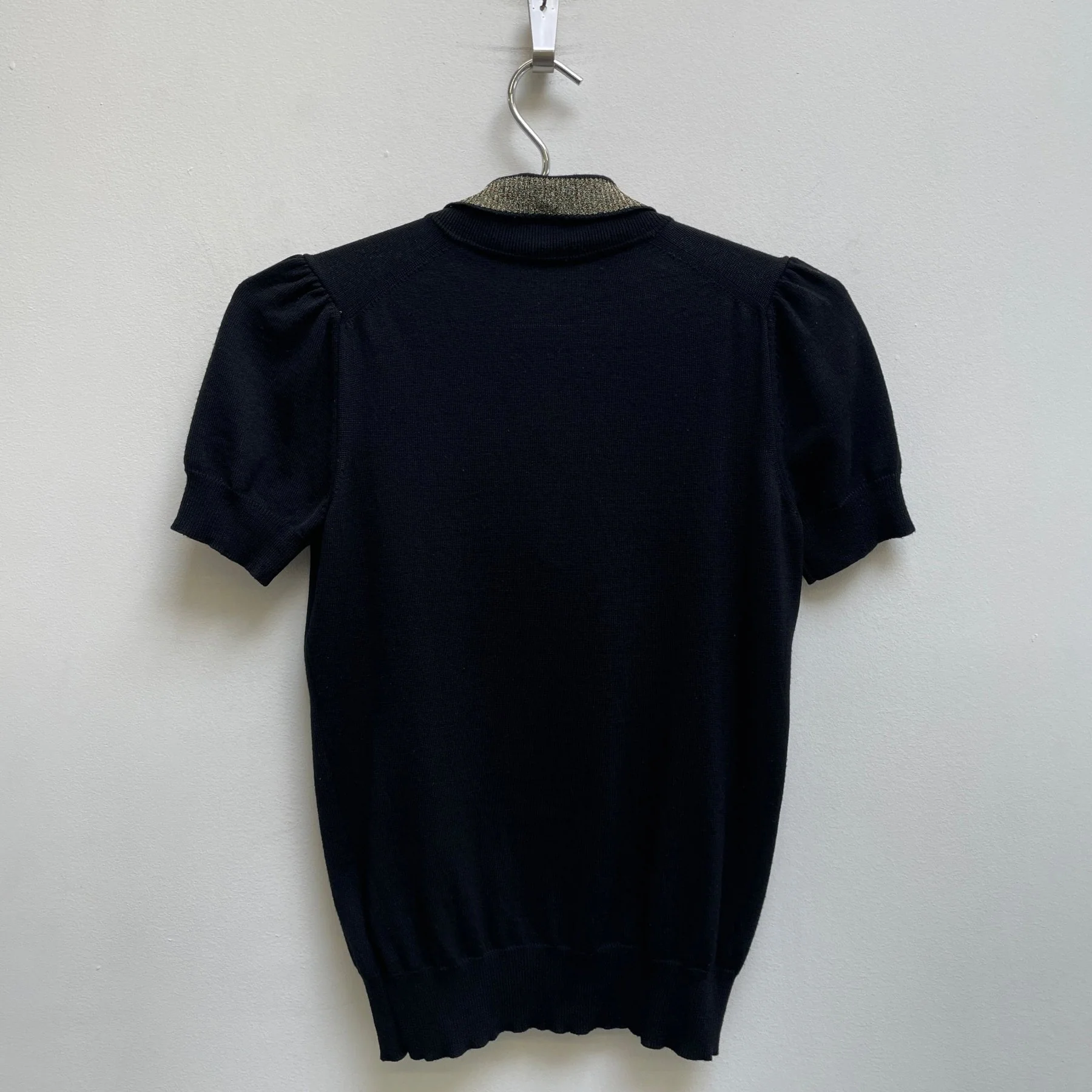 FW08 Gucci By Frida Giannini Puff Sleeve Polo - Image 2