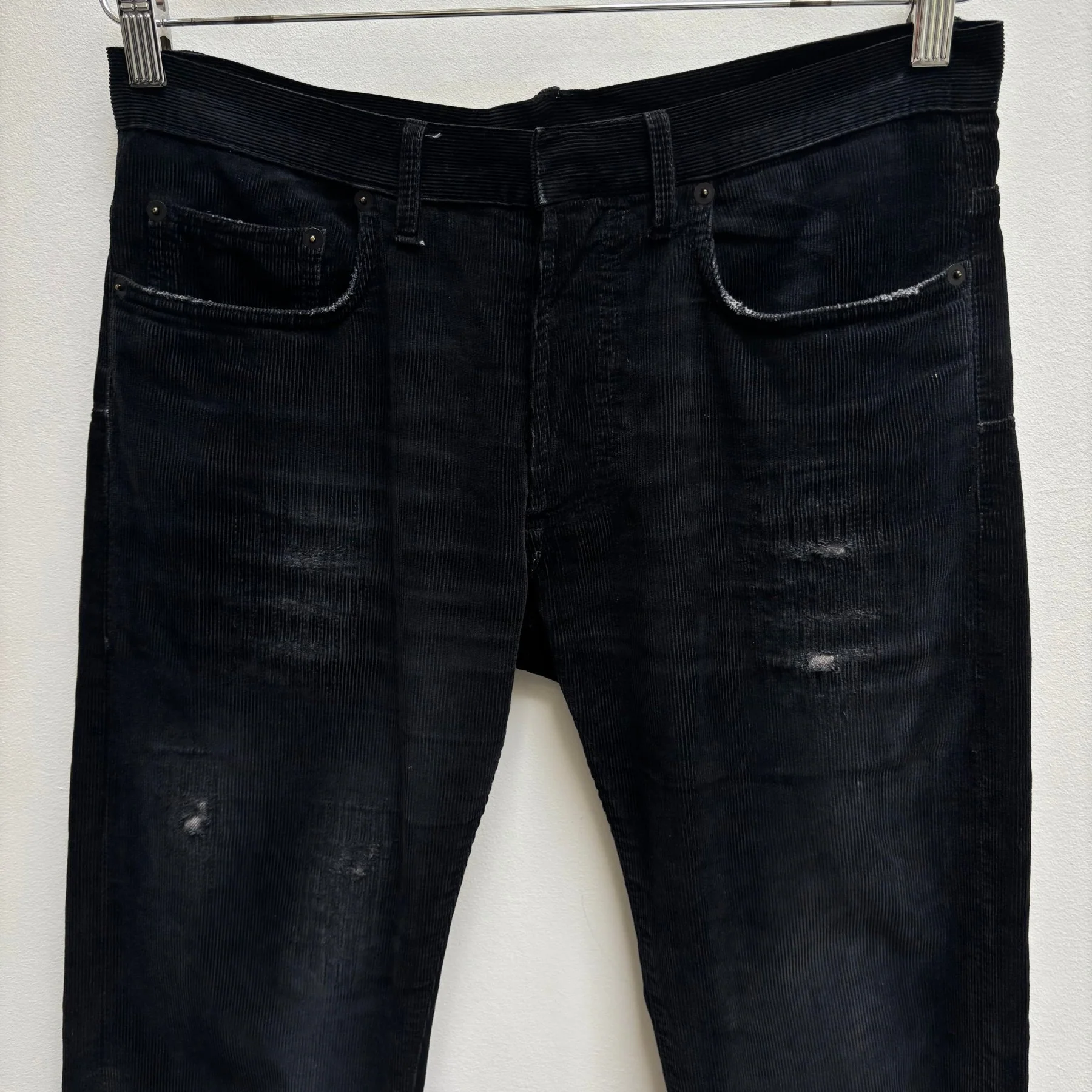 FW09 Christian Dior Homme By Kris Van Assche Corduroy Jeans - Image 3