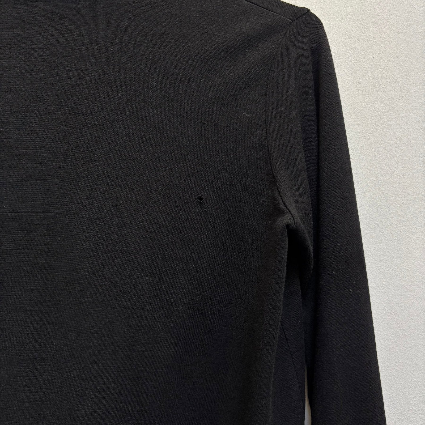 FW09 Junya Watanabe Drape Neck Long Sleeve Shirt - Image 10
