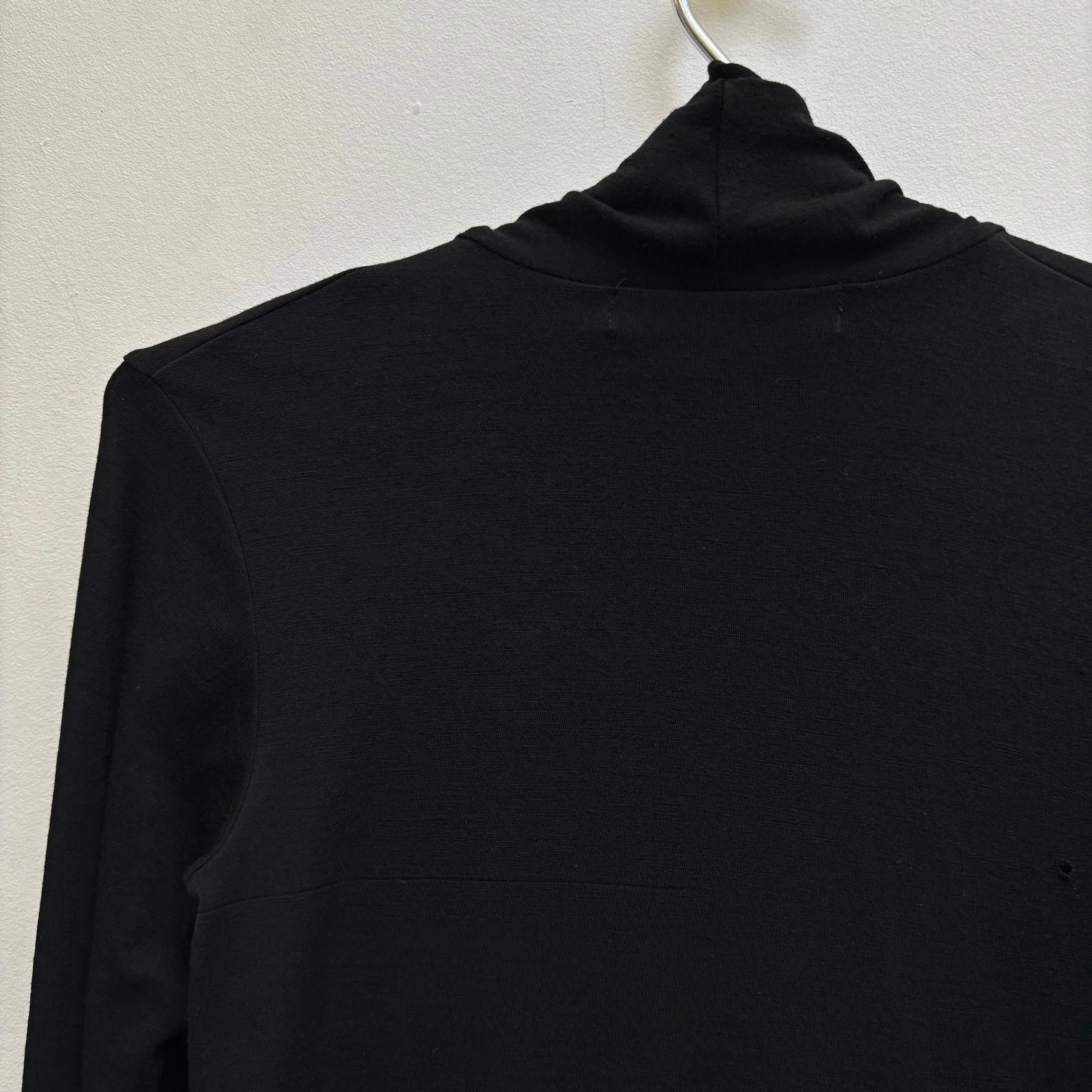 FW09 Junya Watanabe Drape Neck Long Sleeve Shirt - Image 6