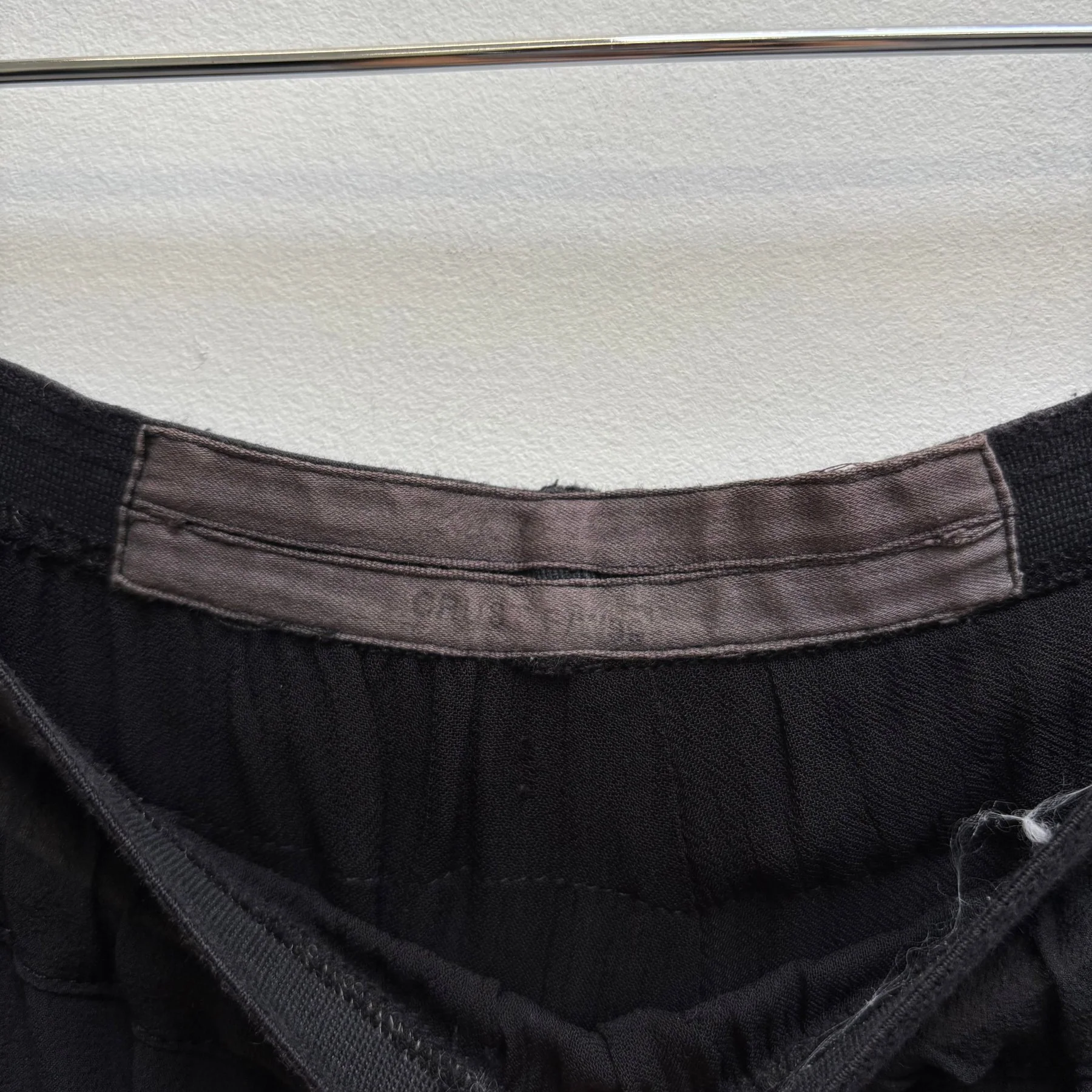 FW09 Rick Owens ‘CRUST’ Drop Crotch Silk Shorts - Image 13