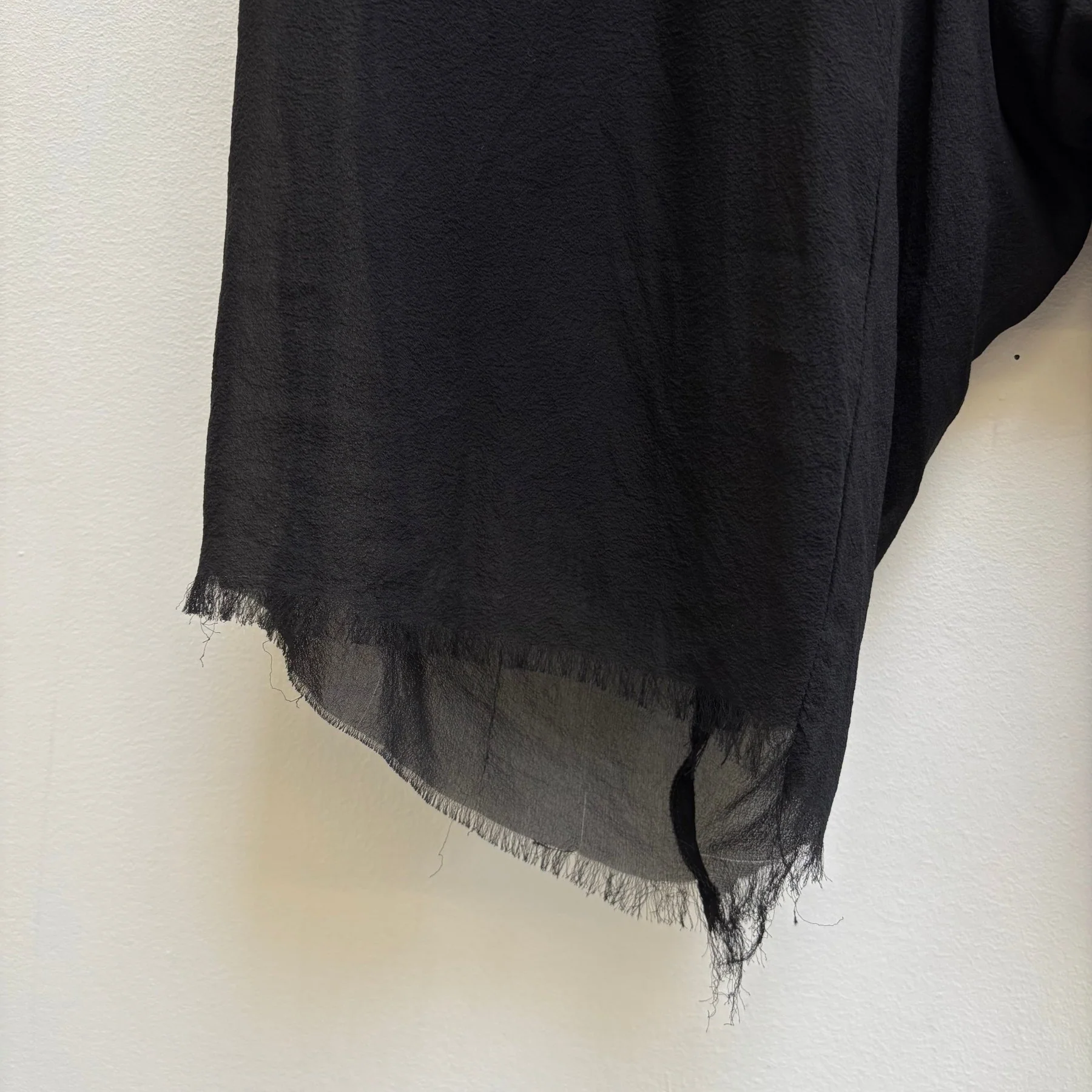 FW09 Rick Owens ‘CRUST’ Drop Crotch Silk Shorts - Image 6