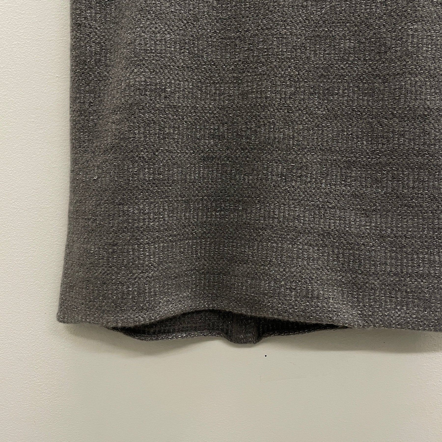 FW09 Rick Owens “CRUST” Silver Knitted Tank Top - Image 5