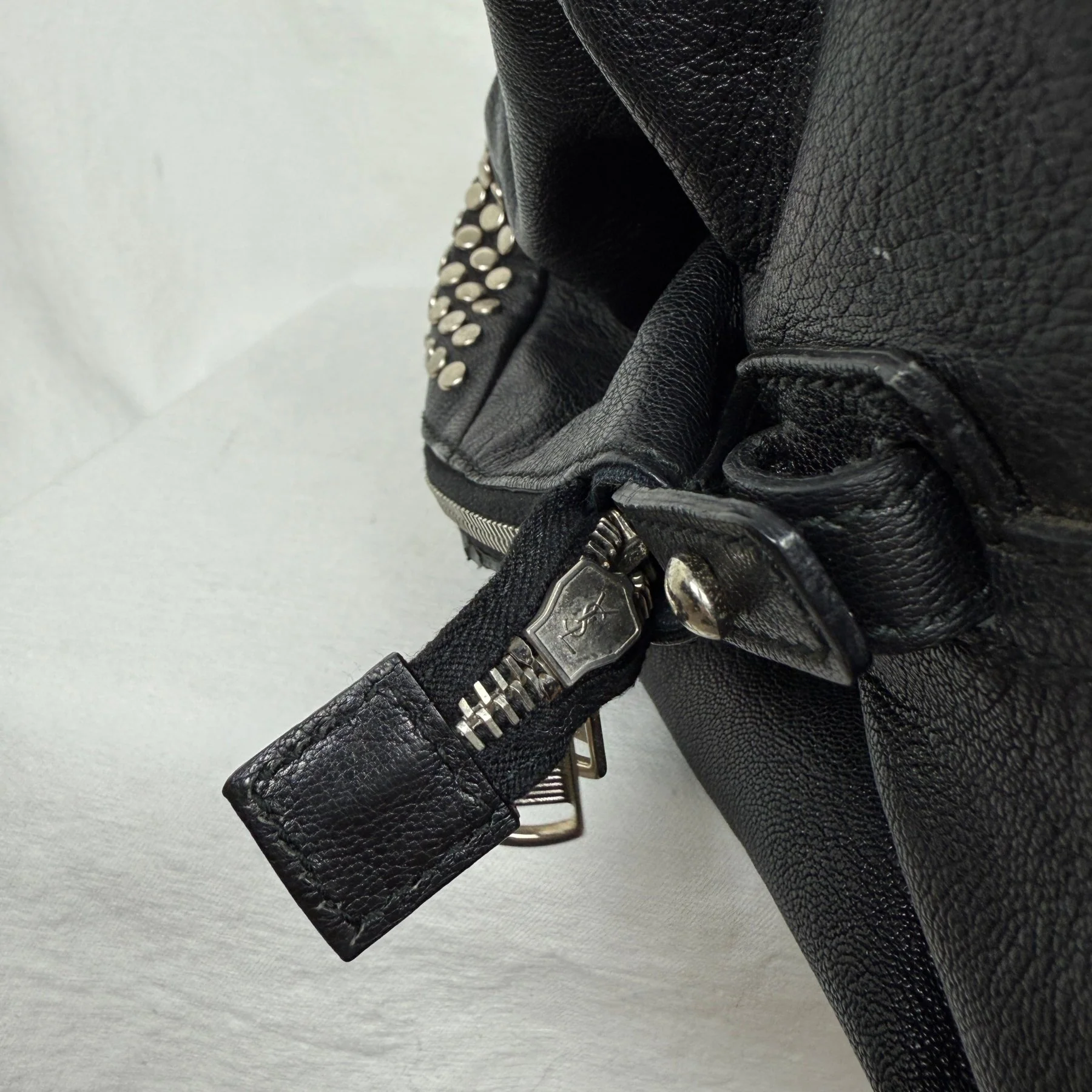 FW09 Yves Saint Laurent Studded Easy Sac by Stefano Pilati - Image 7