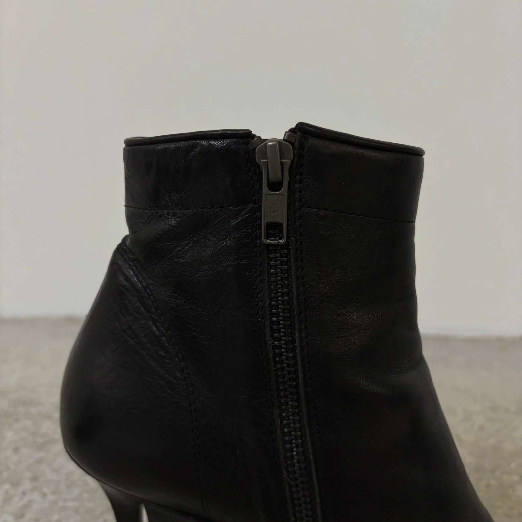 FW10 Ann Demeulemeester Stiletto Wedge Ankle Boots - Image 9