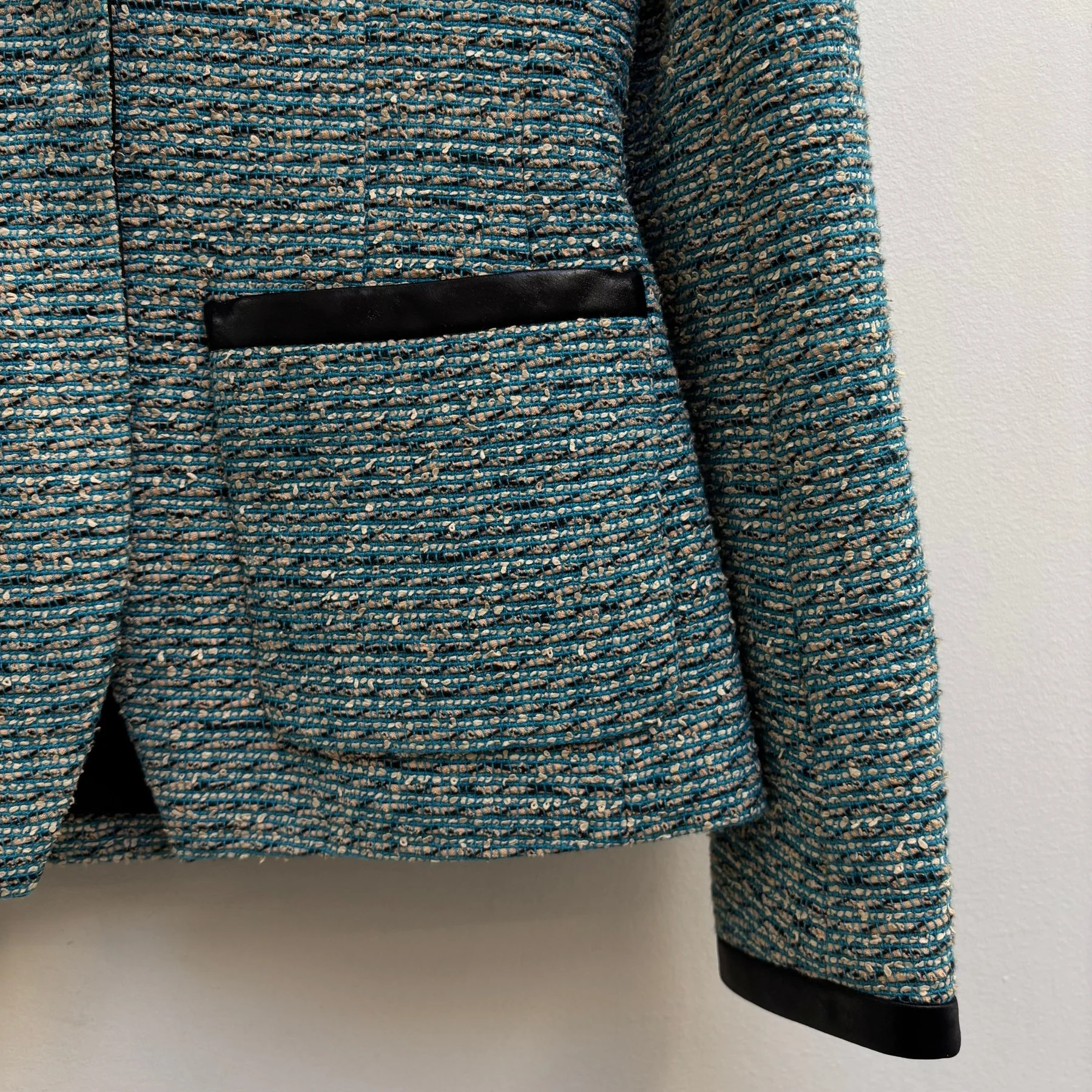 FW10 Balenciaga By Nicolas Ghesquiere Tweed Blazer - Image 6