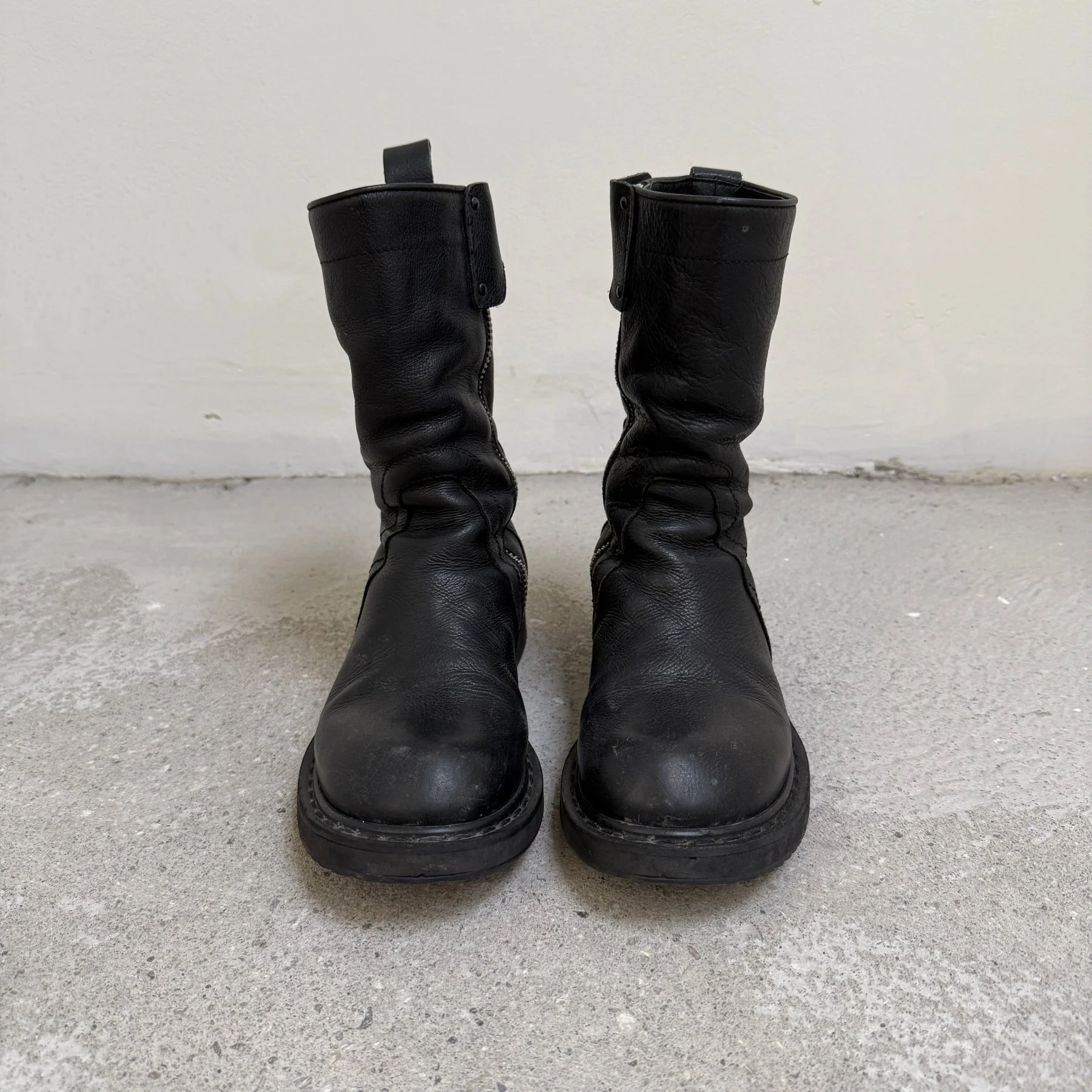 FW10 Rick Owens "GLEAM" Creeper Boots - Image 3