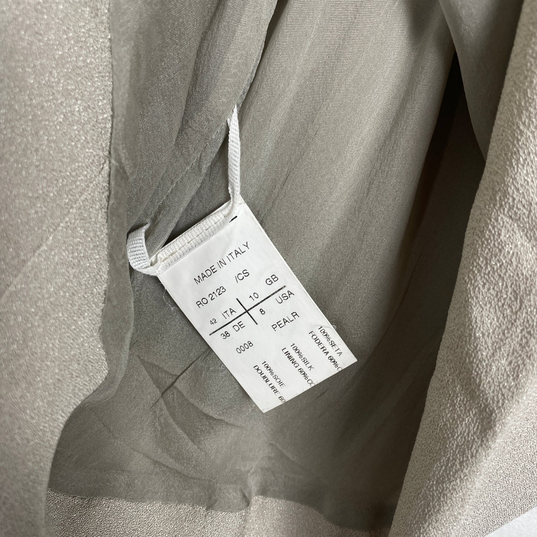 FW11 Rick Owens "Limo" Silk Top - Image 6