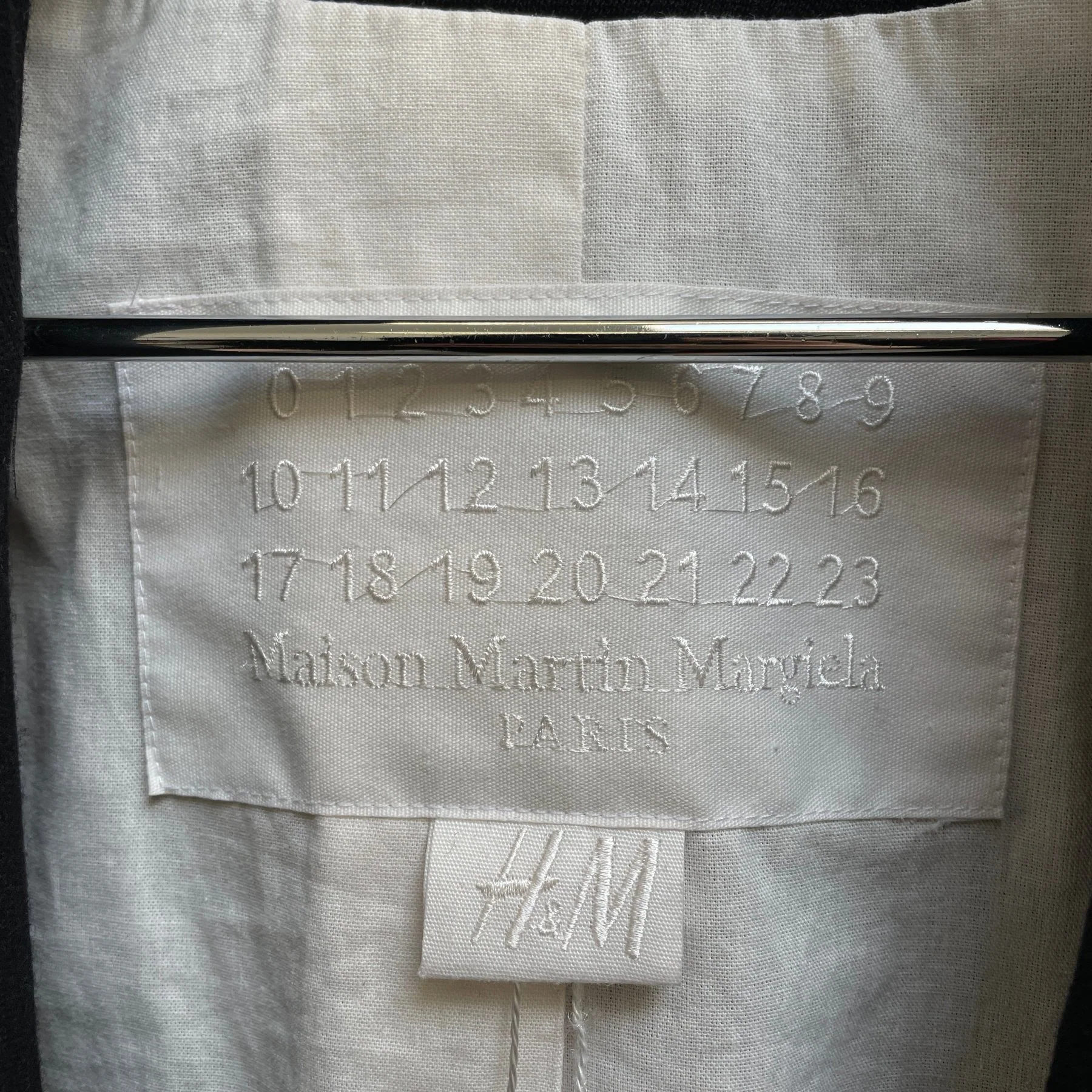 FW12 Maison Margiela X H&M Cigarette Double Breasted Blazer - Image 11