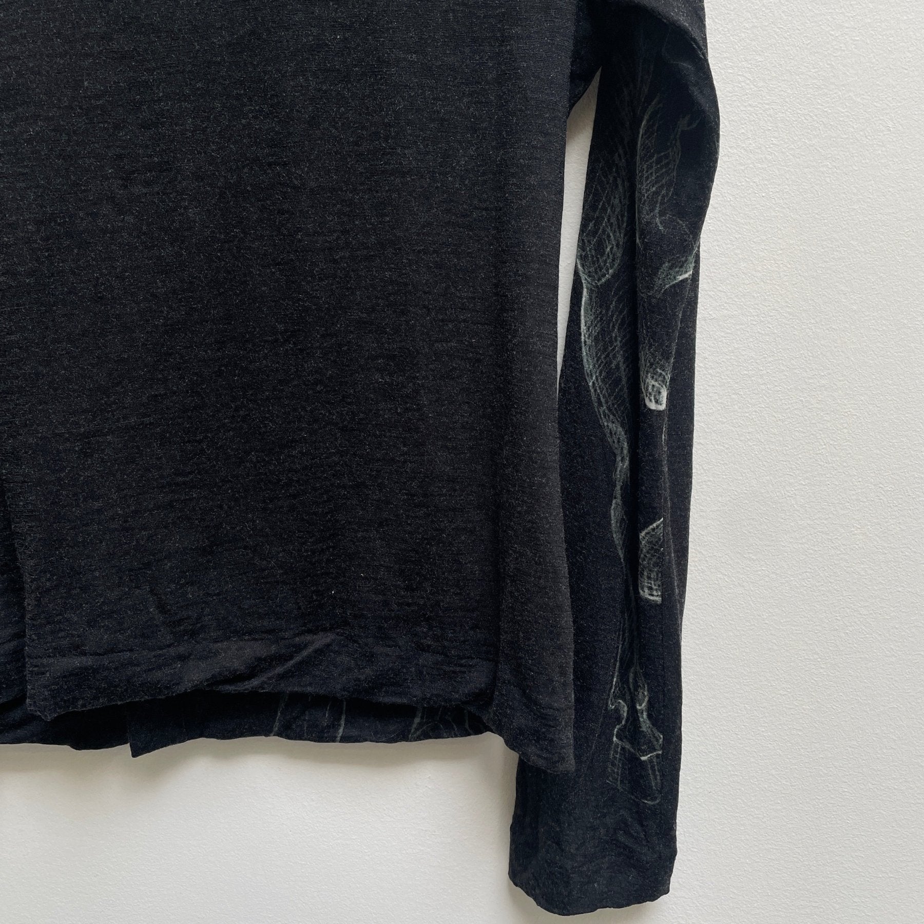 FW12 Yohji Yamamoto Horse Print Button-Up Longsleeve - Image 7