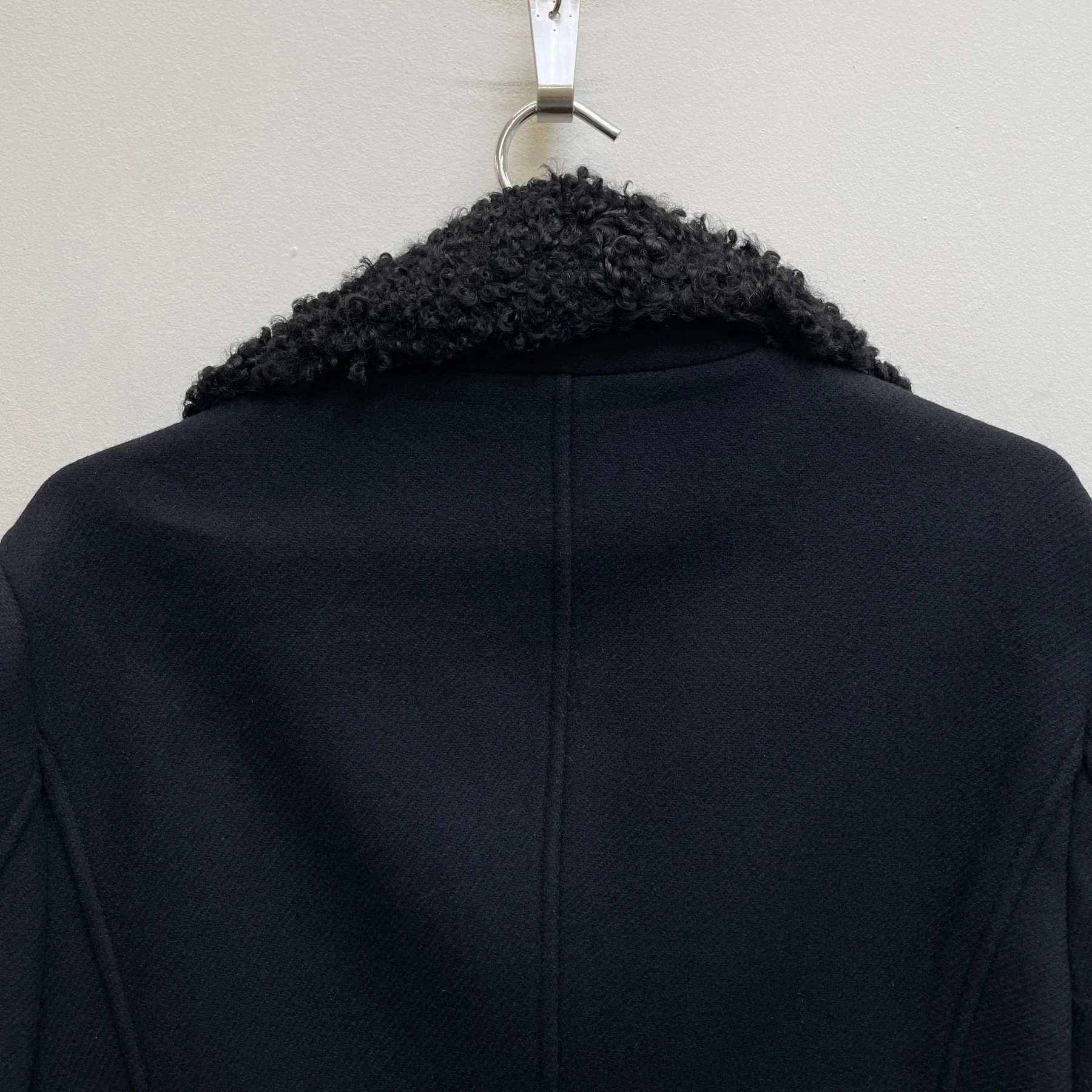 FW13 Dsquared2 Wool-Leather Hybrid Napoleon Jacket - Image 7