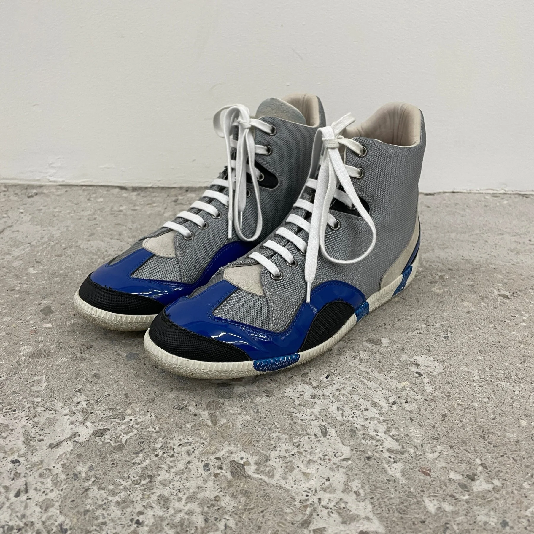 FW13 Maison Margiela Hightop Mesh Sneakers - Image 2