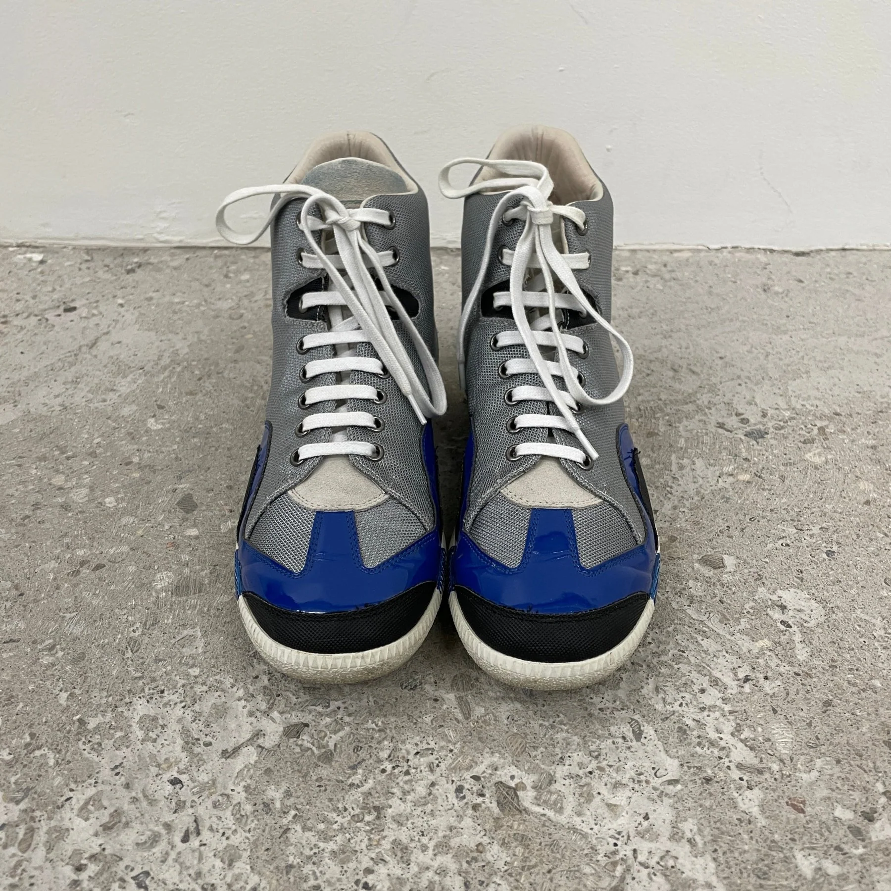 FW13 Maison Margiela Hightop Mesh Sneakers - Image 3