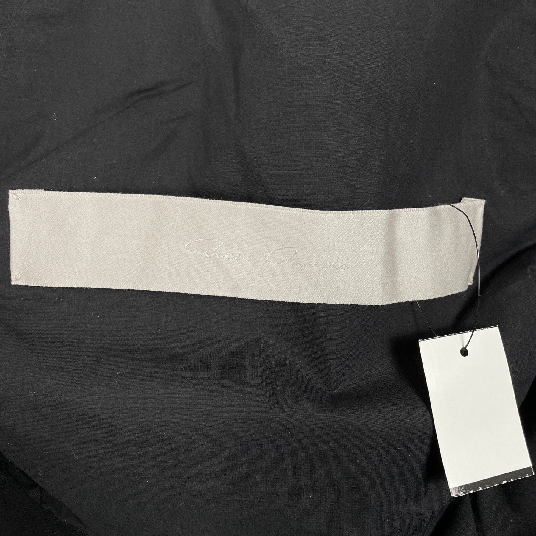 FW14 Rick Owens Split Biker Frilled Jacket - Image 14