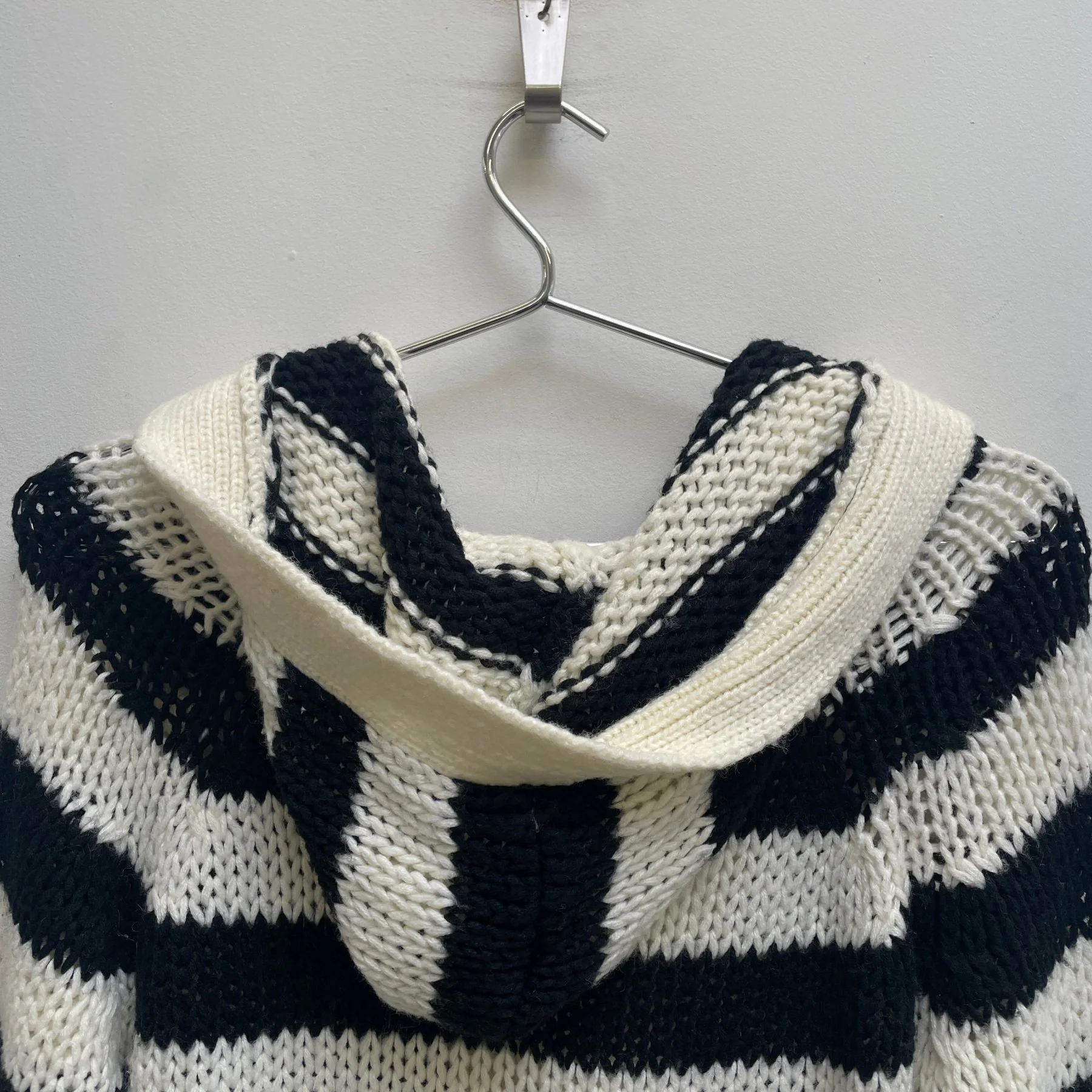 FW14 Saint Laurent by Hedi Slimane Striped Knit Sweater - Image 6