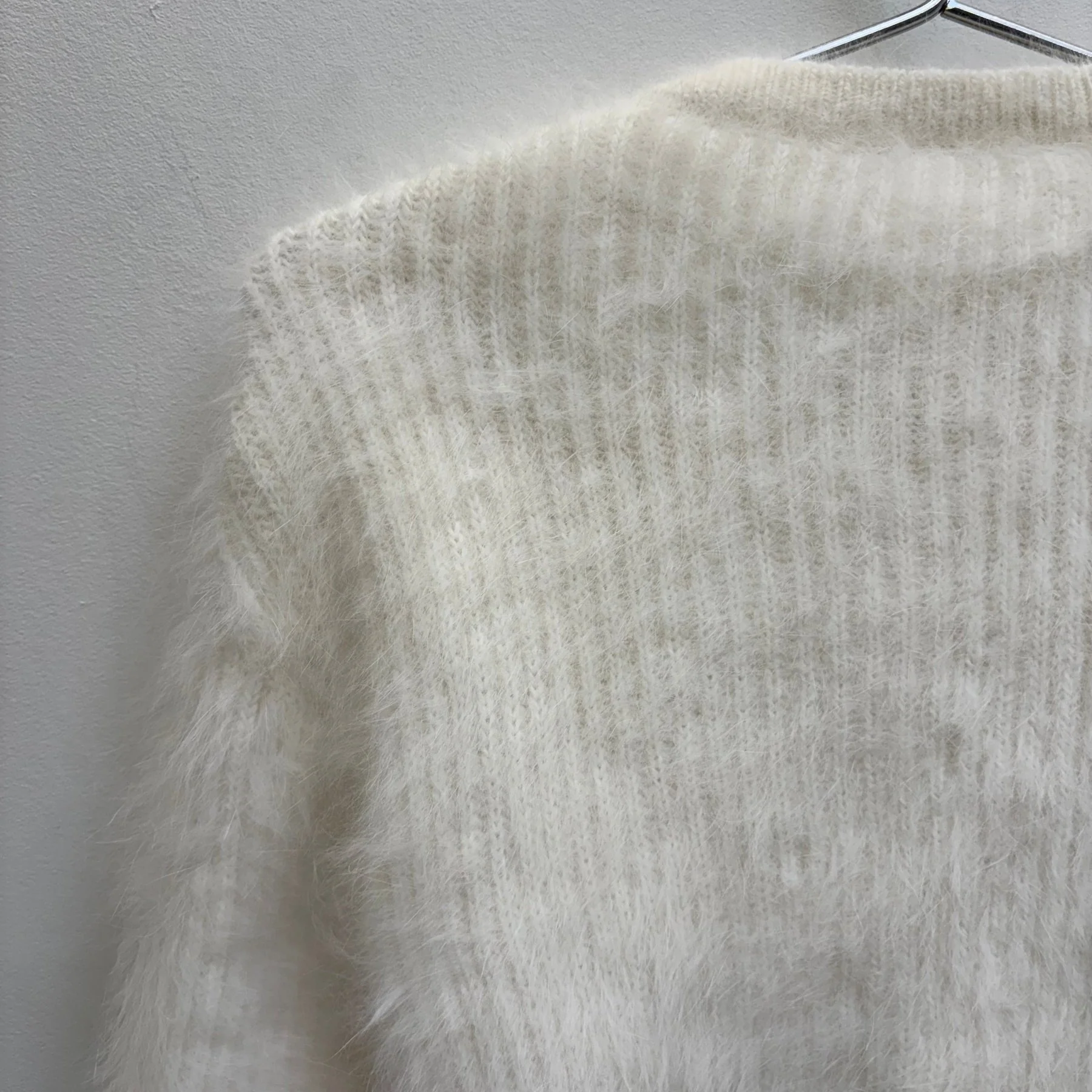 FW15 Balenciaga Angora Button Up Cardigan - Image 7