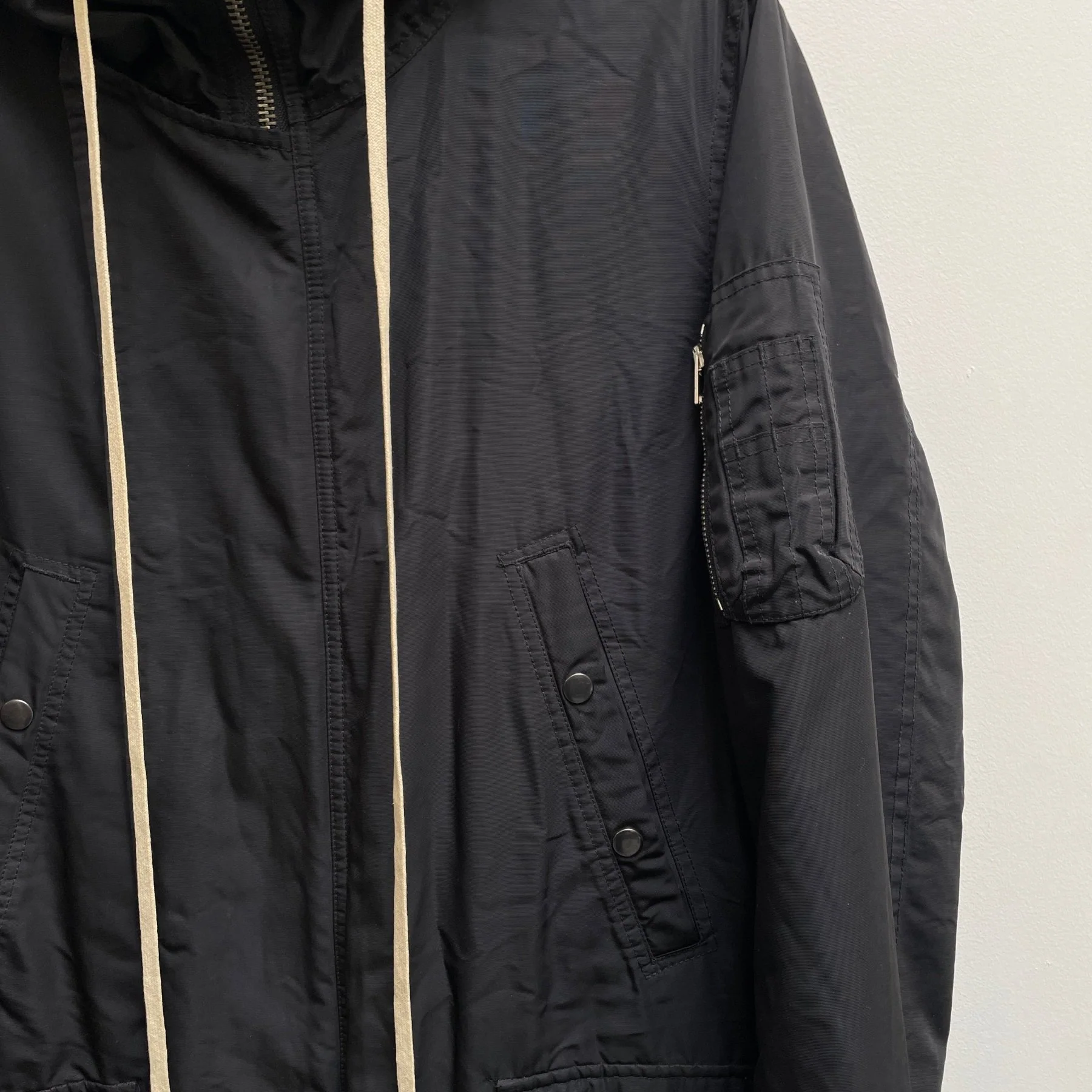 FW15 Rick Owens DRKSHDW “SPHINX” Hooded Parka Jacket - Image 4