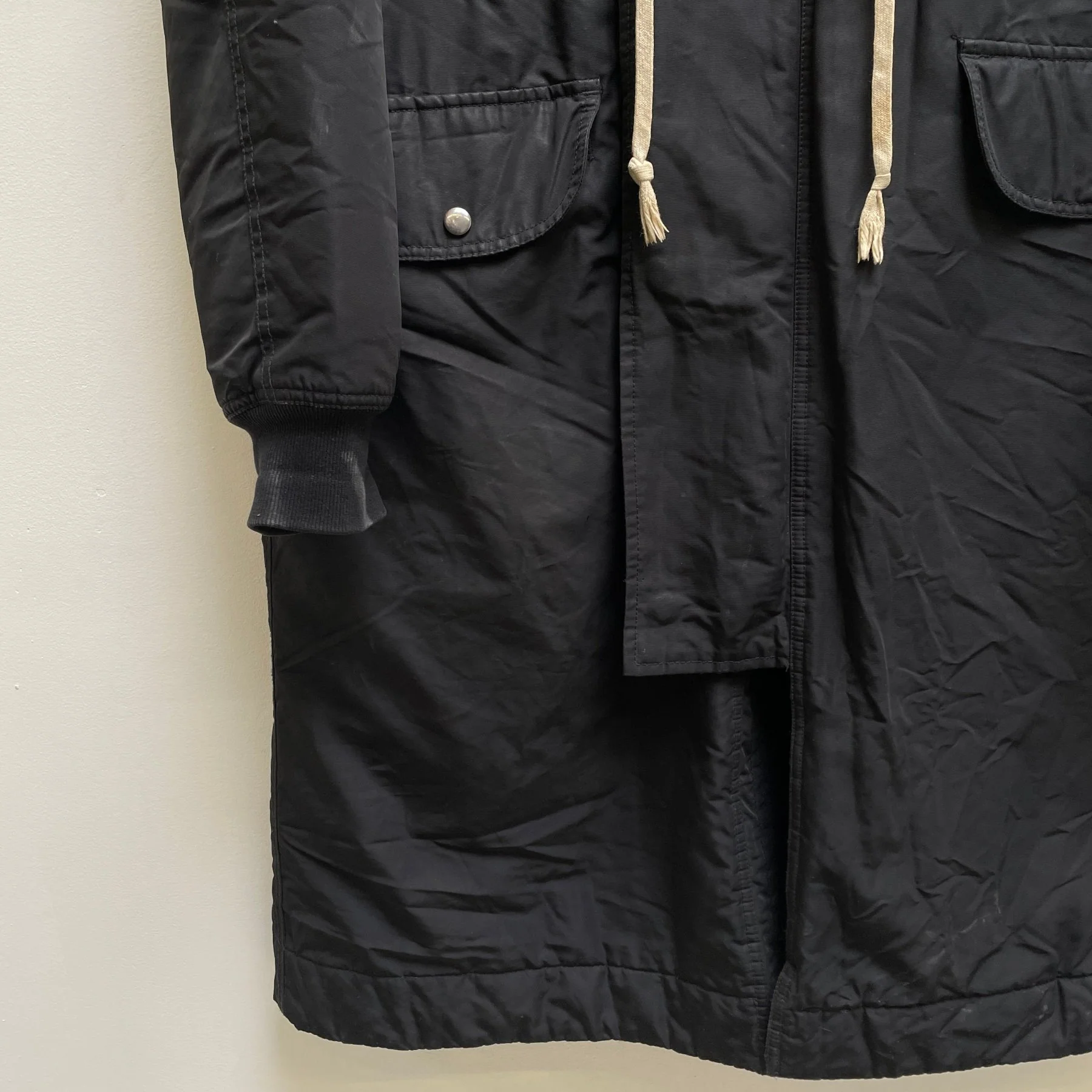 FW15 Rick Owens DRKSHDW “SPHINX” Hooded Parka Jacket - Image 5