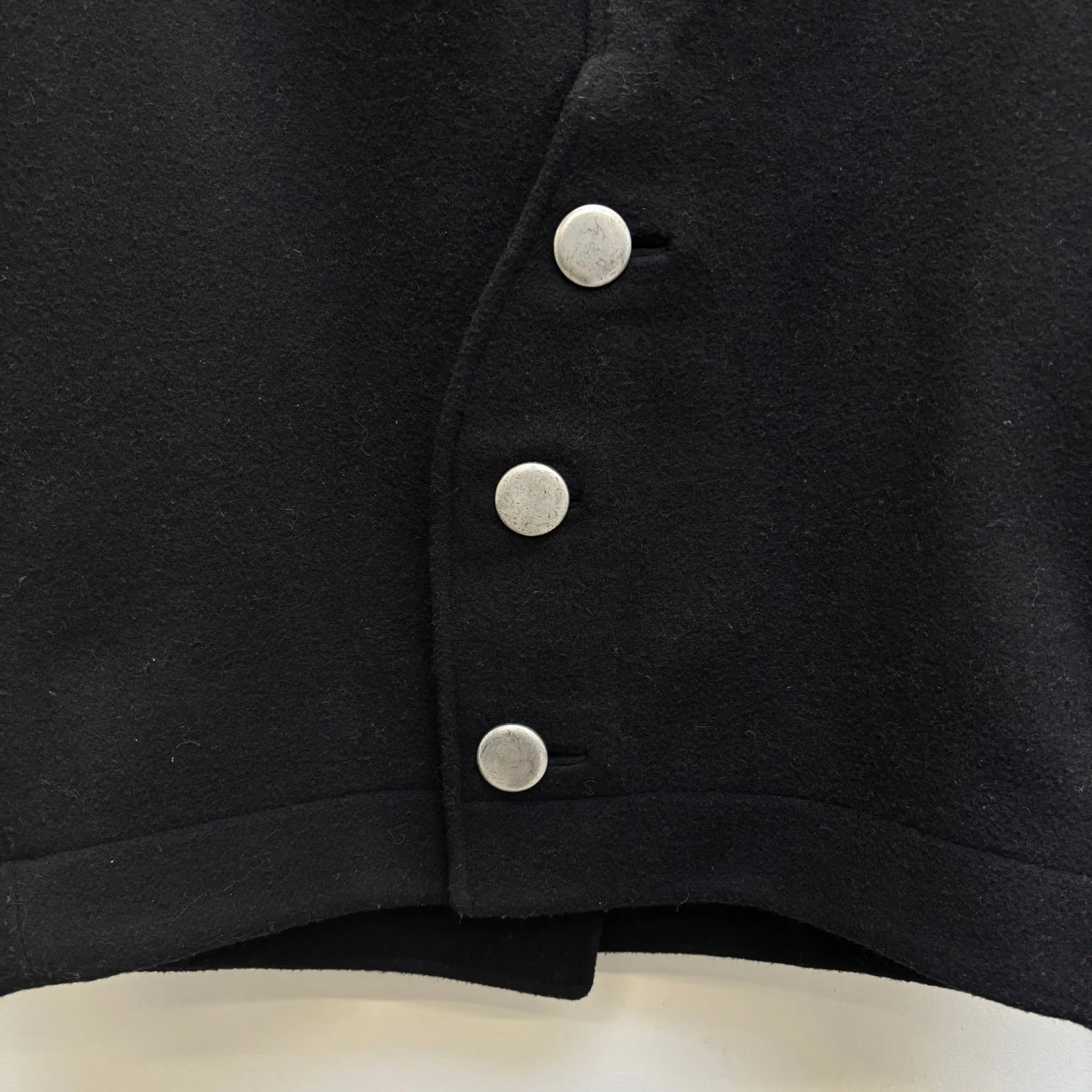FW16 Balenciaga Metal Button Peacoat - Image 10