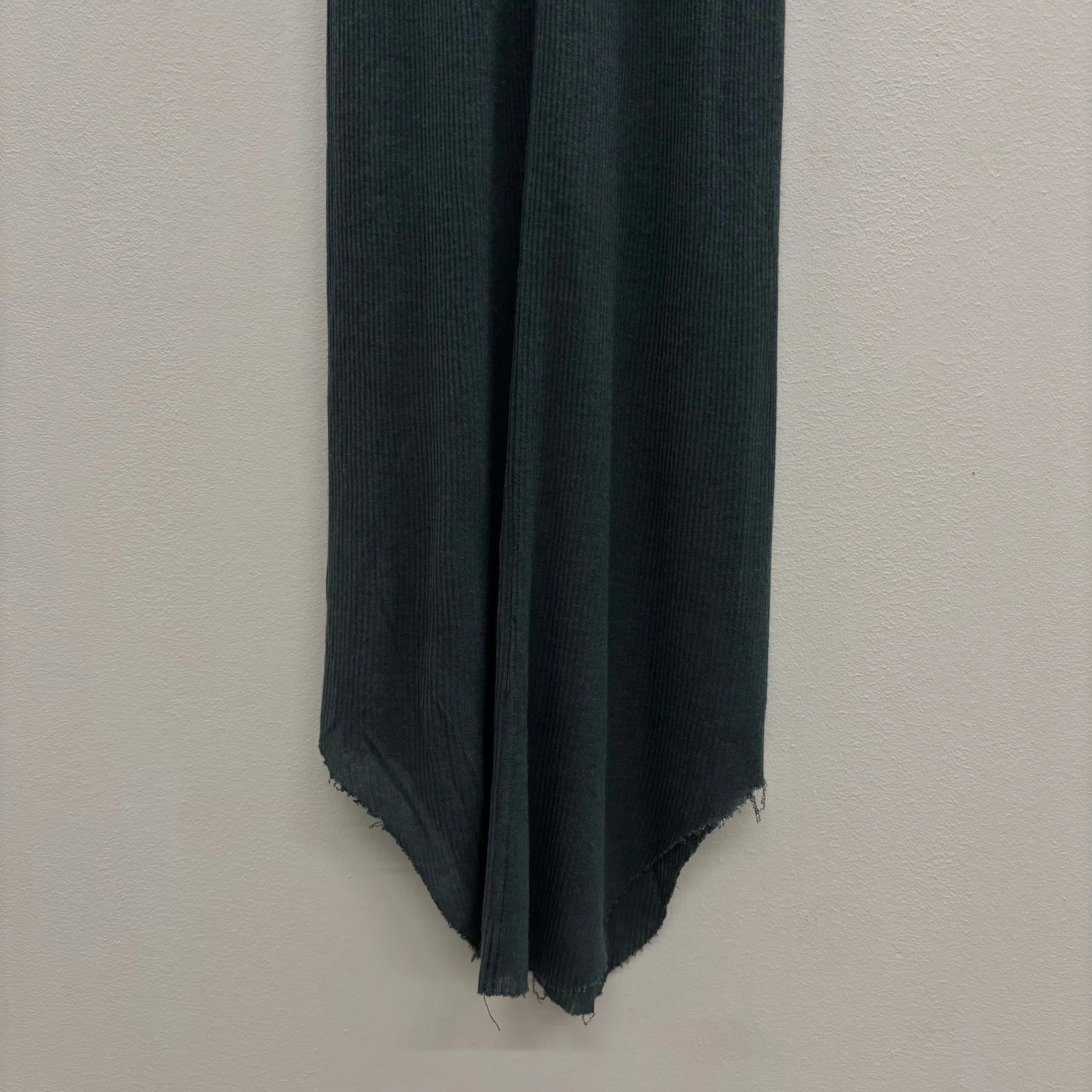 FW16 Rick Owens Mastodon Long Ribbed Tank Top - Image 4