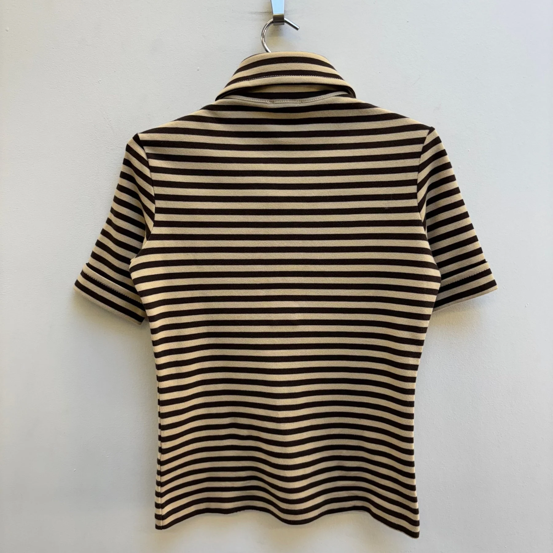 FW17 Chloe Striped Polo T-Shirt - Image 2